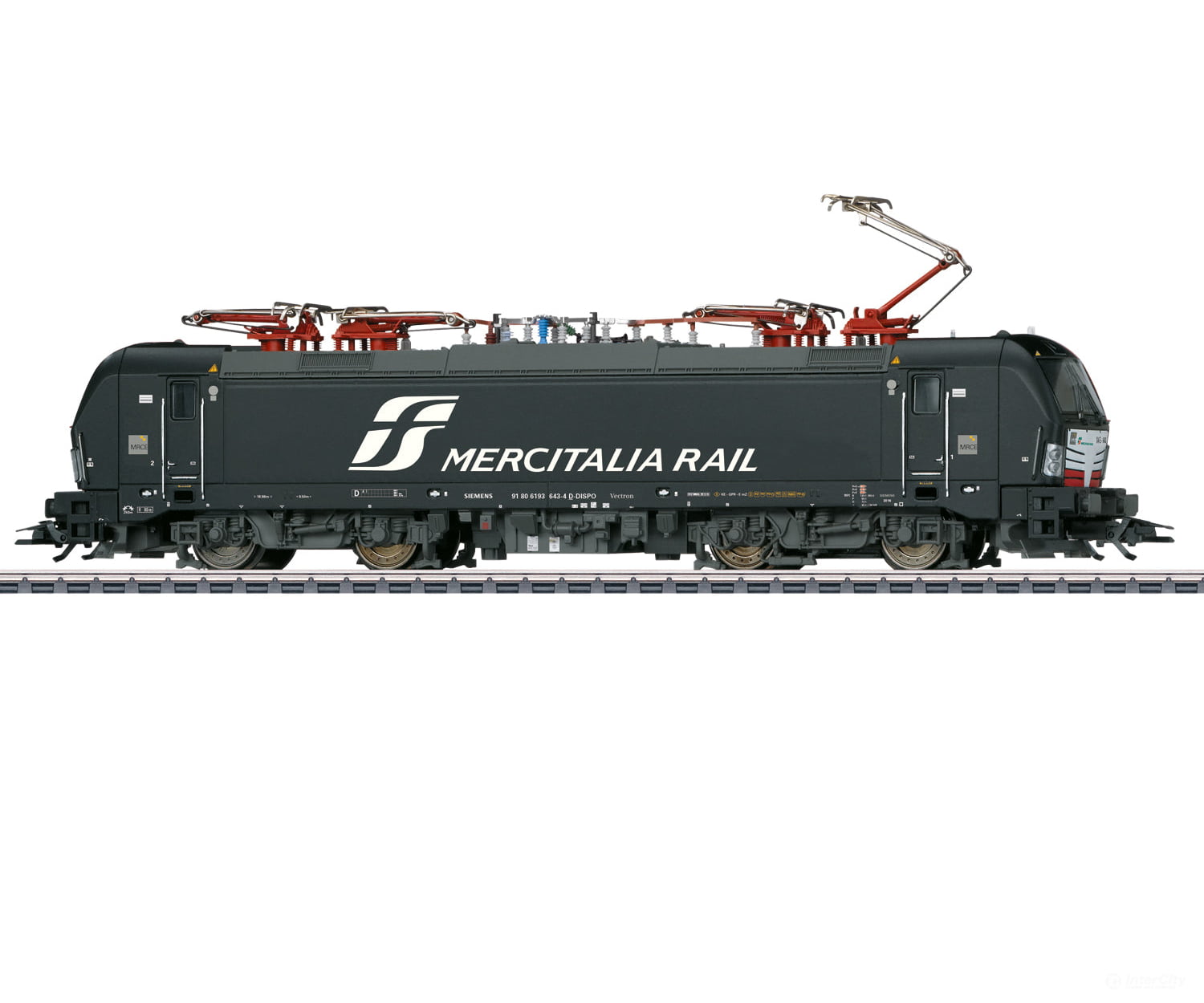 Marklin 39332 Ho Mercitalia Rail Class 193 Electric Locomotive European Locomotives
