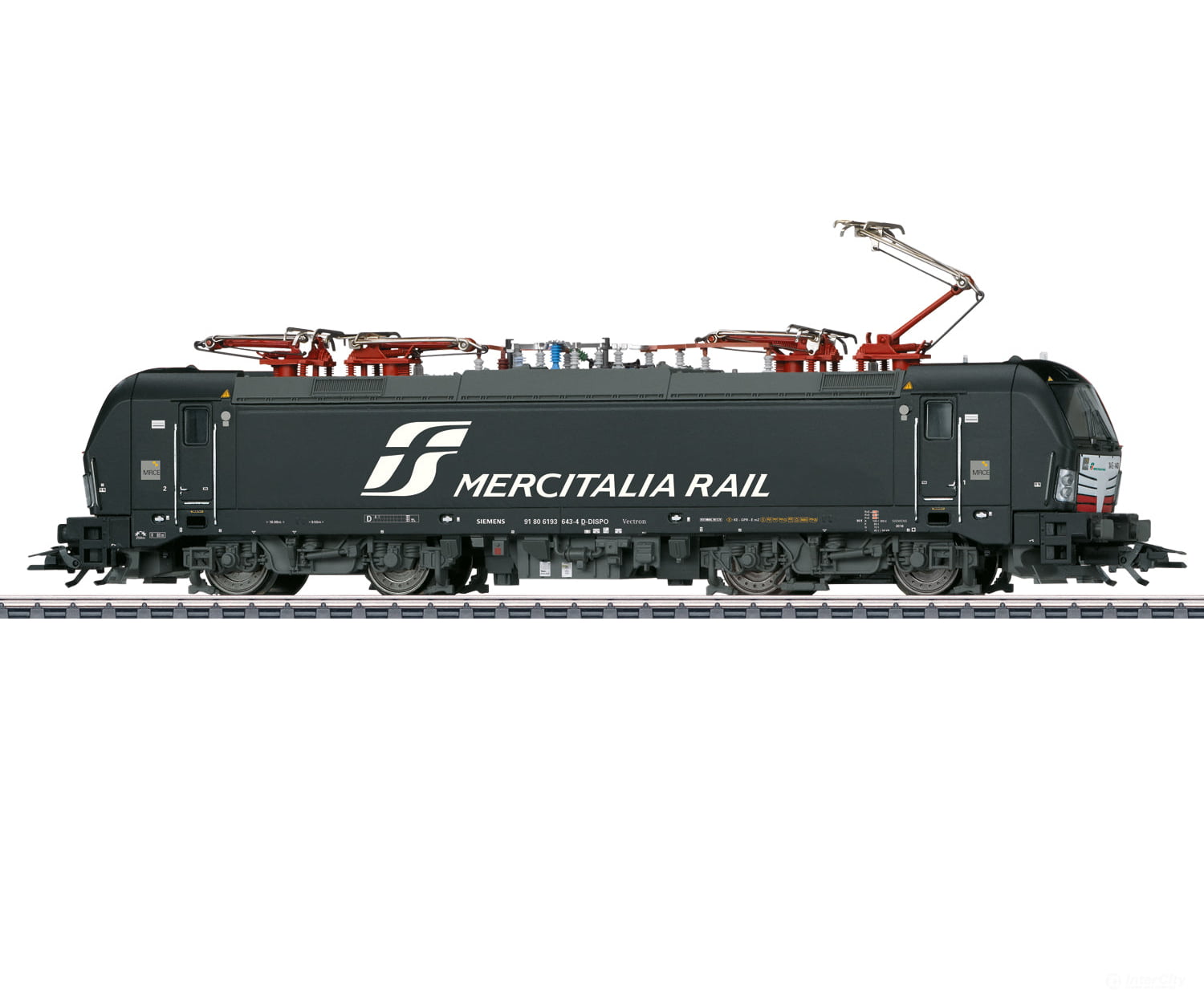 Marklin 39332 Ho Mercitalia Rail Class 193 Electric Locomotive European Locomotives