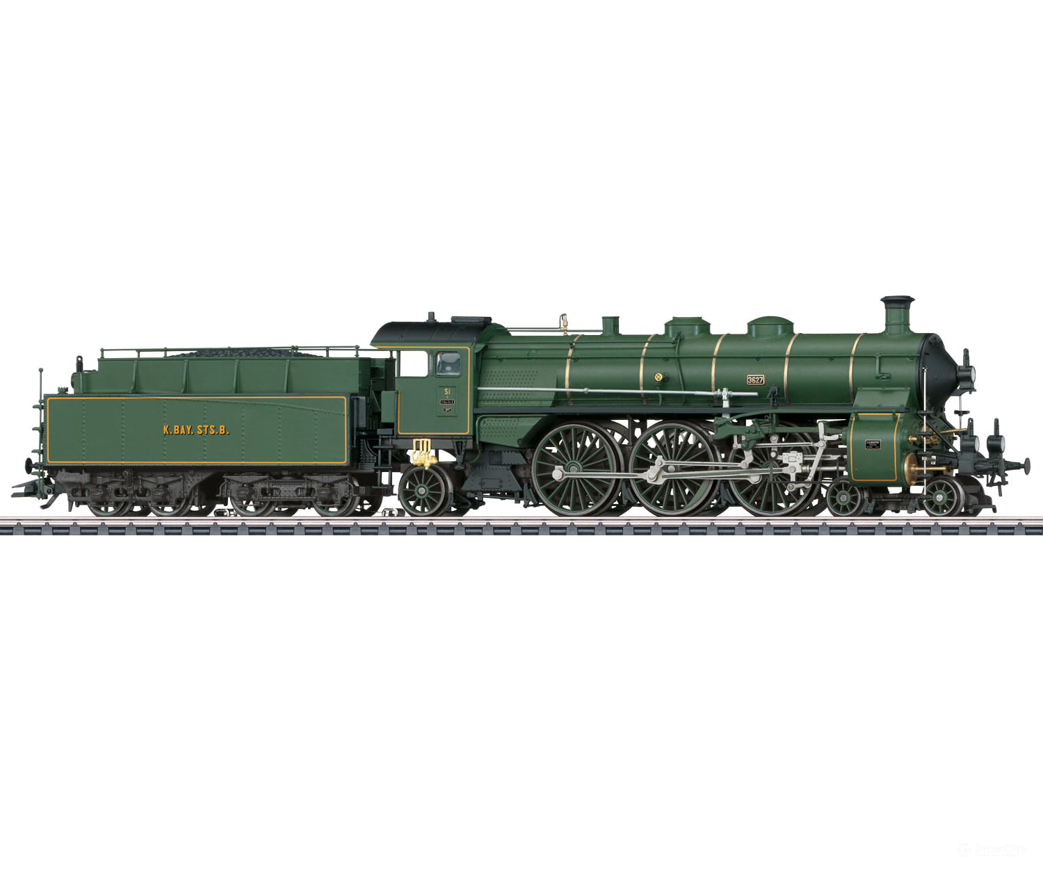 Marklin 39435 HO K.Bay.Sts.B. Class S 3/6 Steam Locomotive the ’Hochhaxige’ / ’High Stepper’ MFX+ Digital Sound
