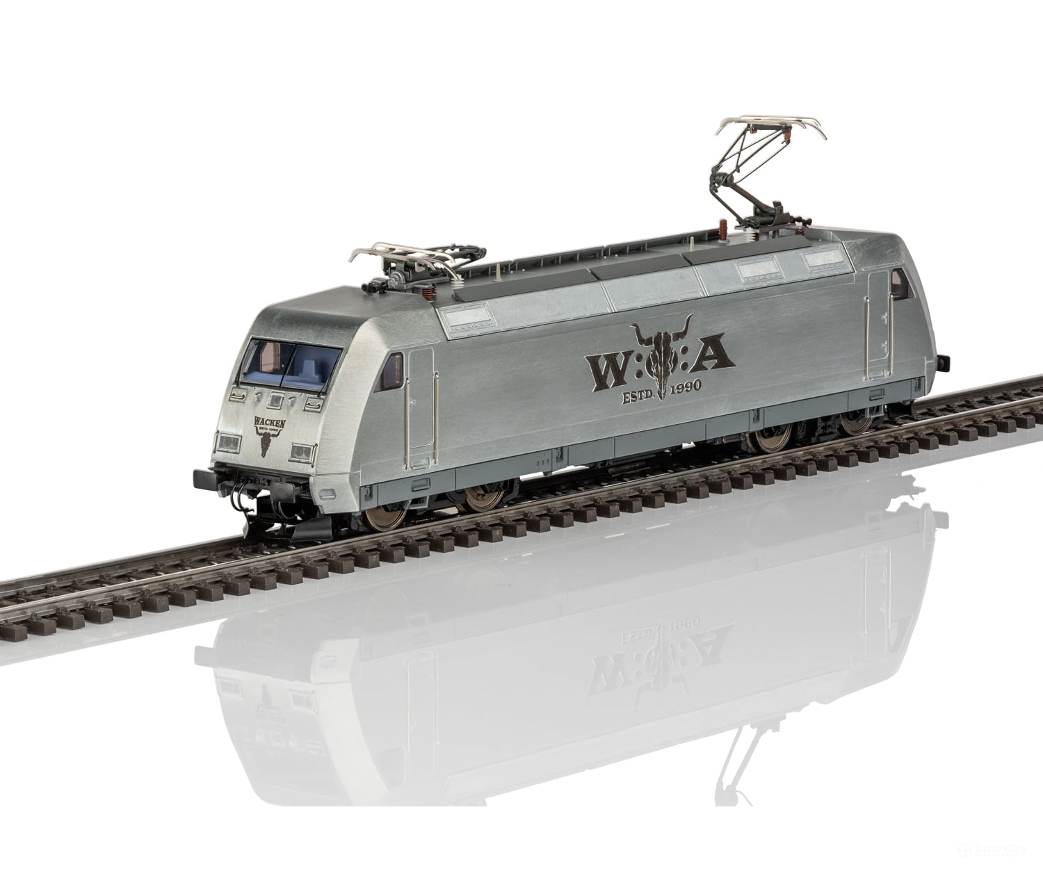 Marklin 39475 HO Class 101 Electric Locomotive Raw Metal Edition MFX+ Digital Sound - European Locomotives
