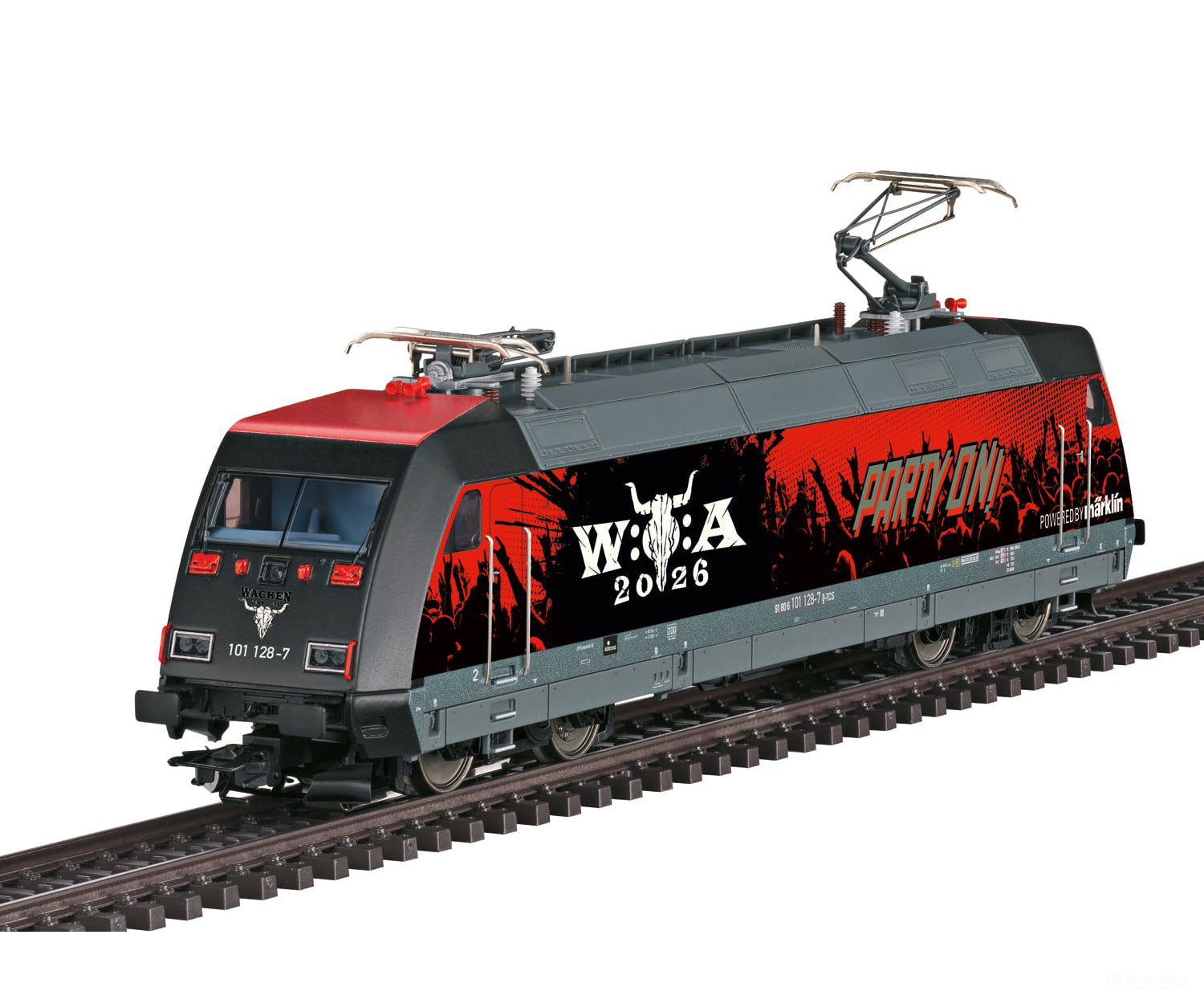 Marklin 39476 HO Class 101 W:O:A® Electric Locomotive MFX+ Digital Sound - European Locomotives