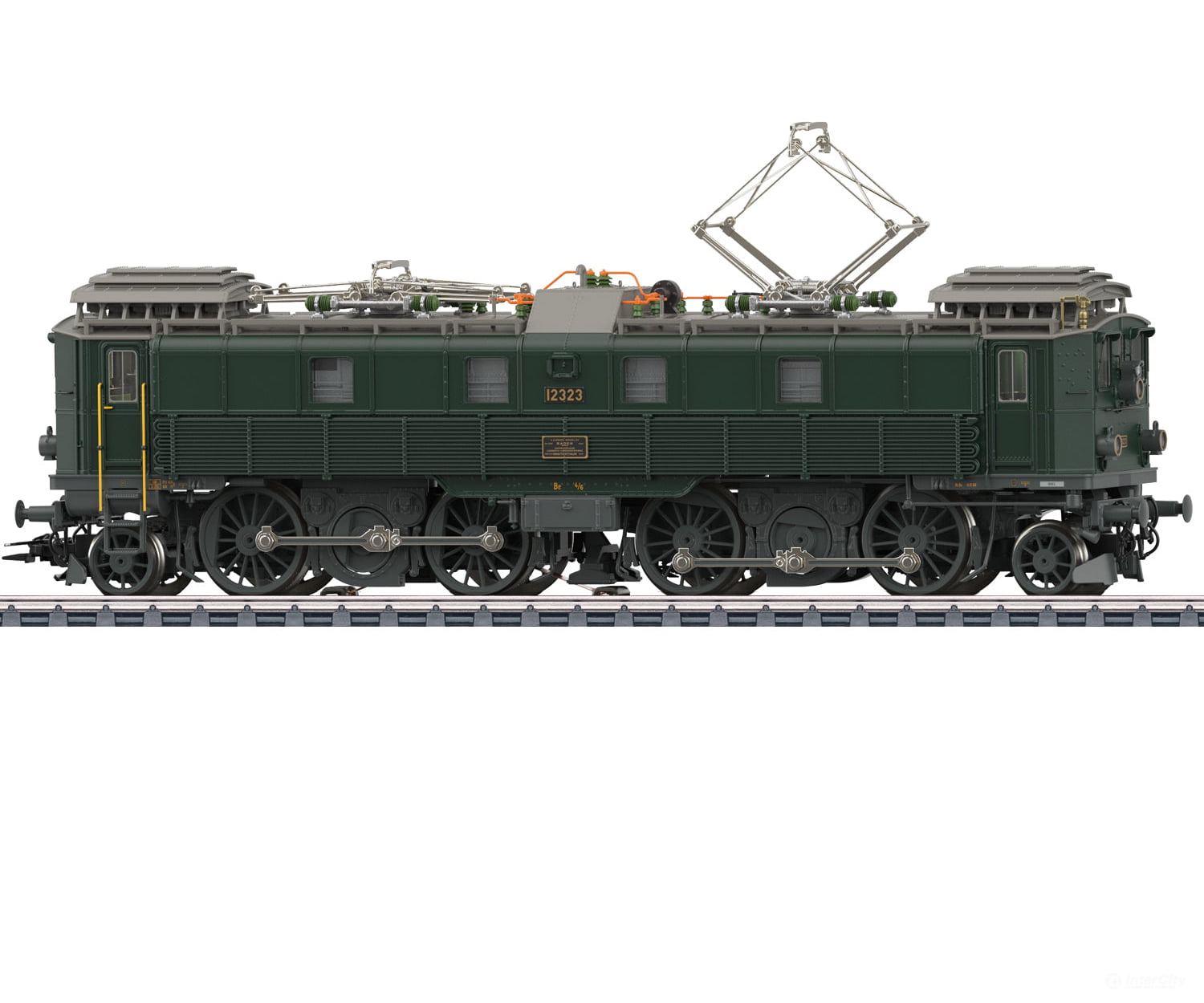 Marklin 39513 HO SBB-CFF-FFS Class Be 4/6 Electric Locomotive MFX+ Digital Sound - European Locomotives