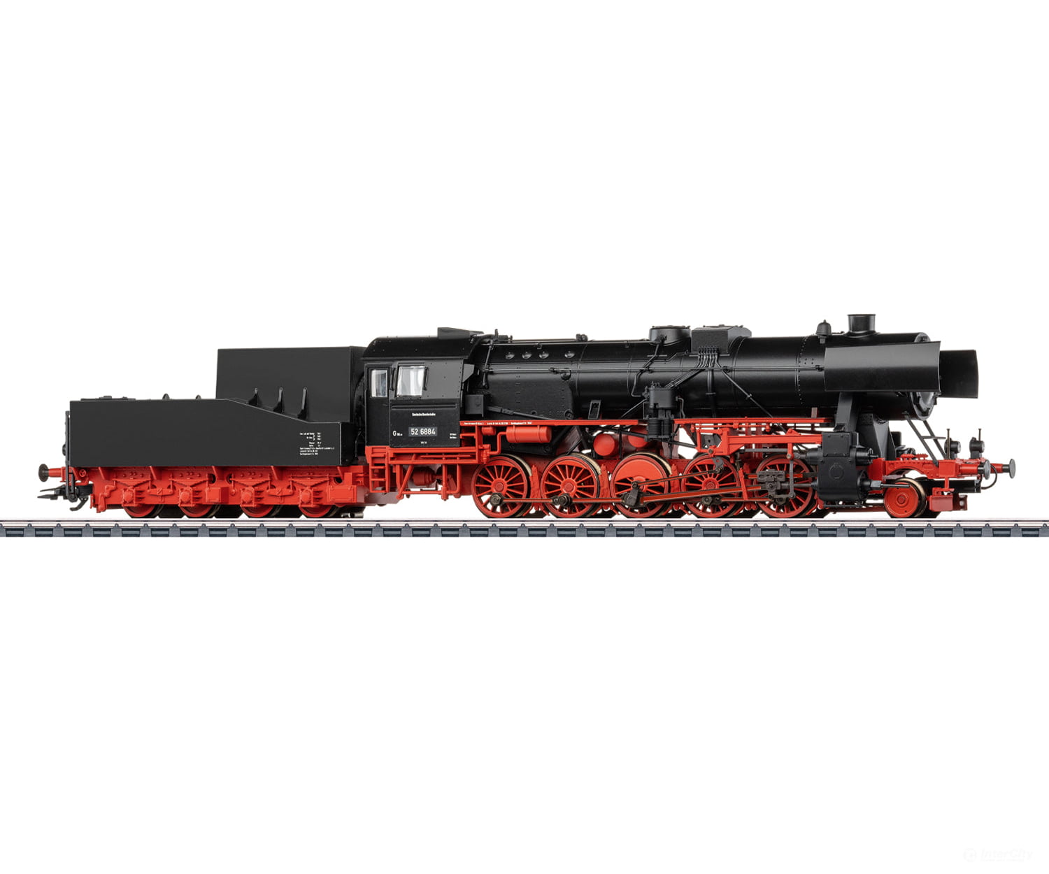 Marklin 39535 HO DB Class 52 Steam Locomotive MFX+ Digital Sound European Locomotives