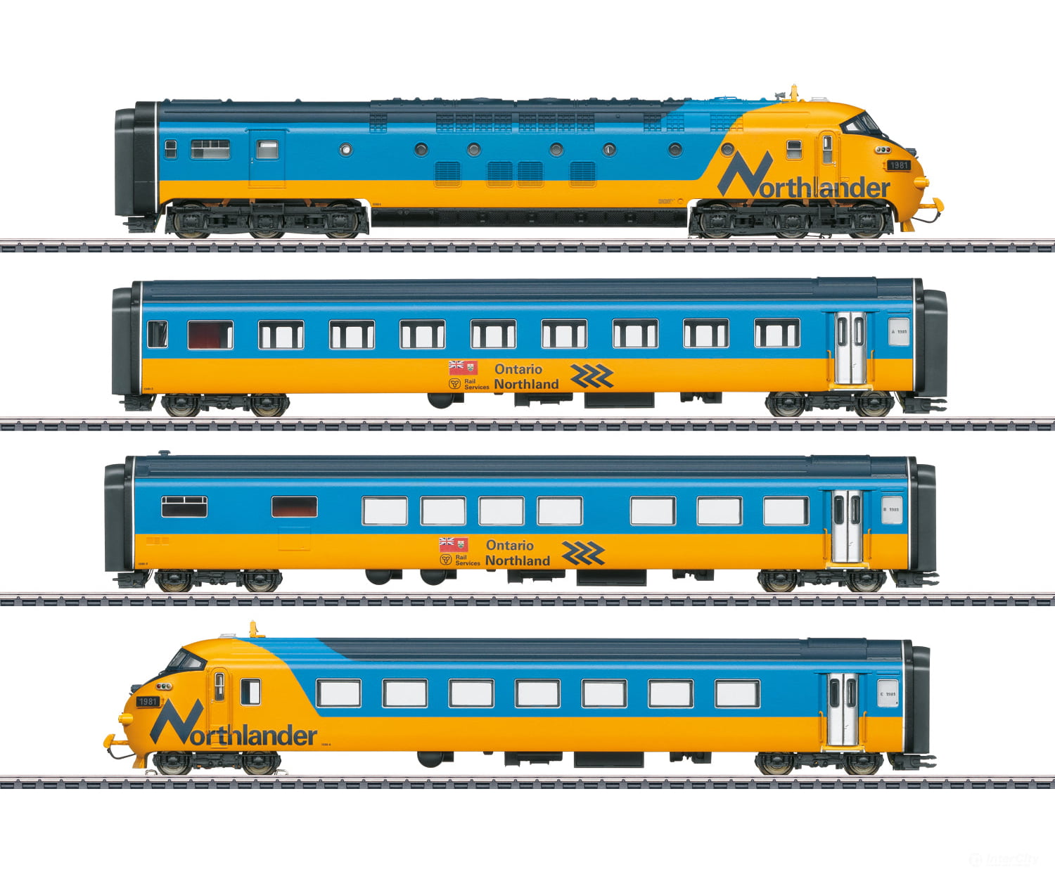 Marklin 39705 Ho Northlander Diesel Powered Train (2024 Club Model) European Locomotives