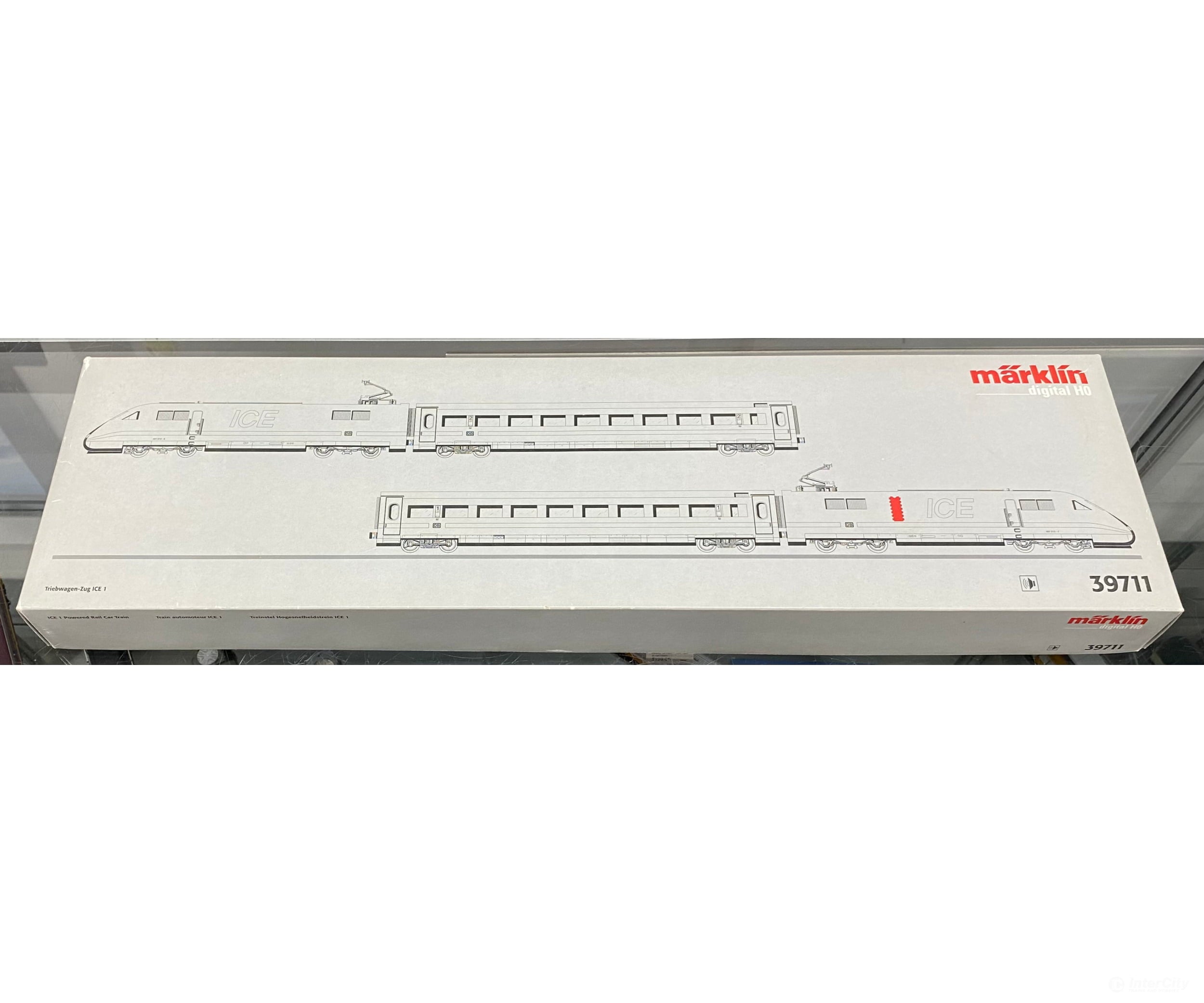 Marklin 39711 HO DB Class 401 High-Speed ICE 1 InterCity Express Train C-Sine Motor Digital Sound European Locomotives