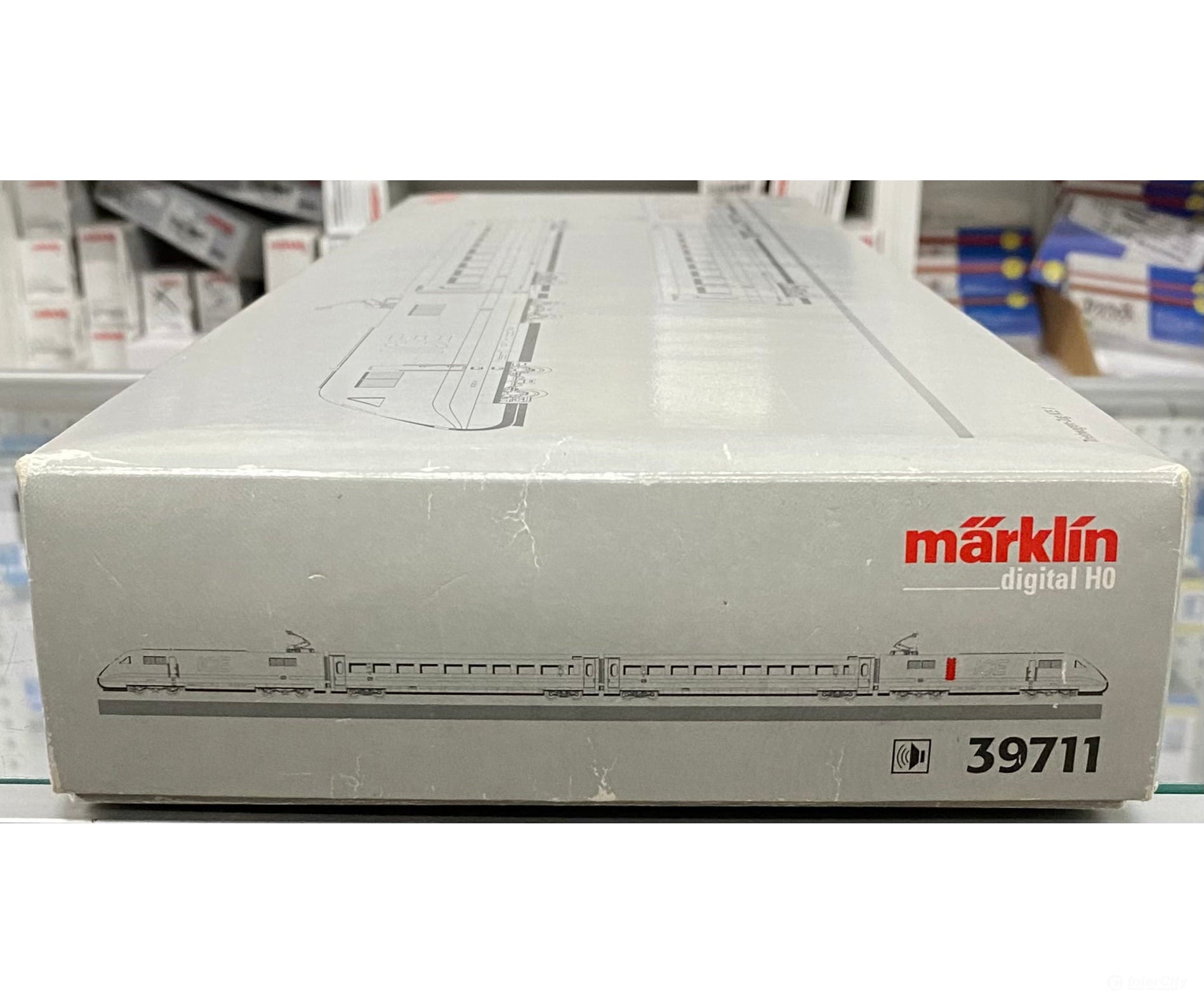 Marklin 39711 HO DB Class 401 High-Speed ICE 1 InterCity Express Train C-Sine Motor Digital Sound European Locomotives