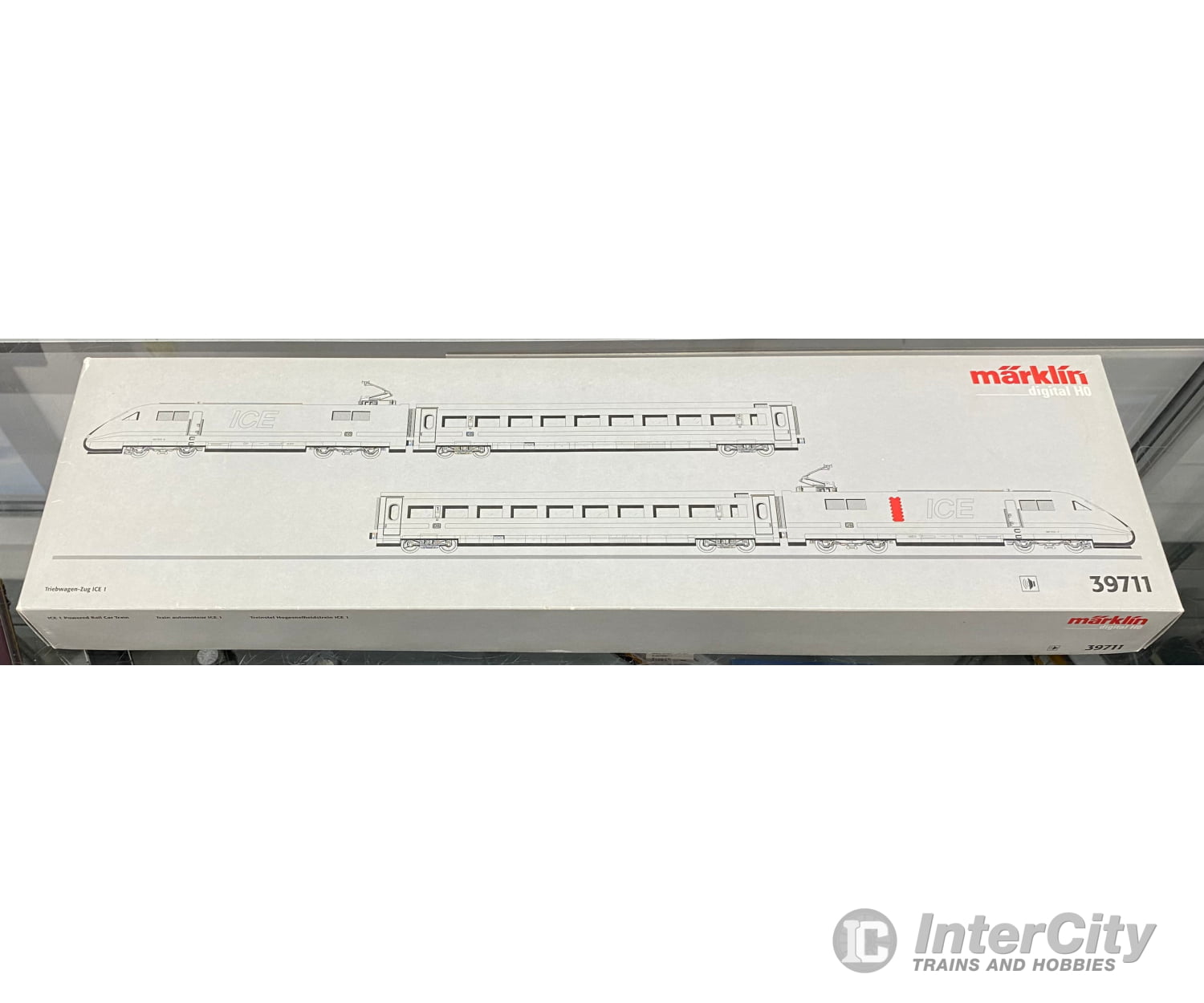 Marklin 39711 HO DB Class 401 High-Speed ICE 1 InterCity Express Train C-Sine Motor Digital Sound European Locomotives