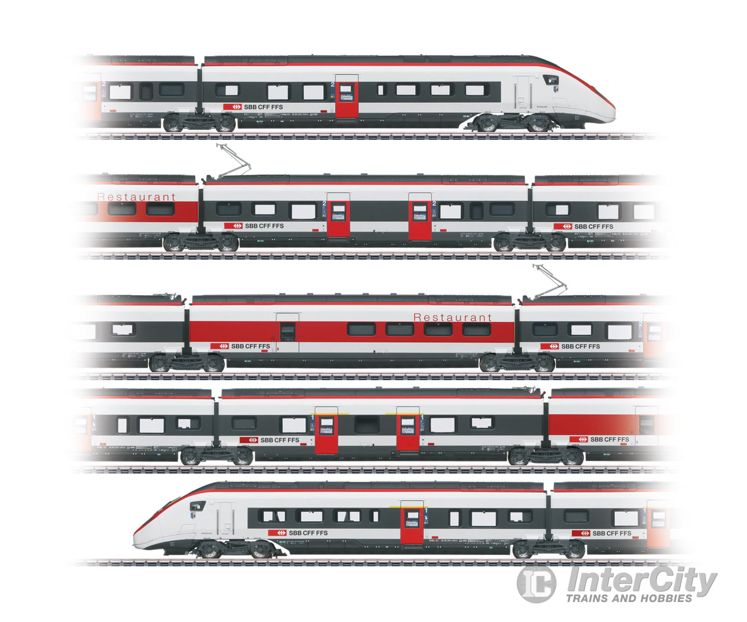 Marklin 39810 SBB-CFF-FFS Class RABe 501 Giruno High-Speed Rail Car Train - Default Title (IC-MARK-39810)