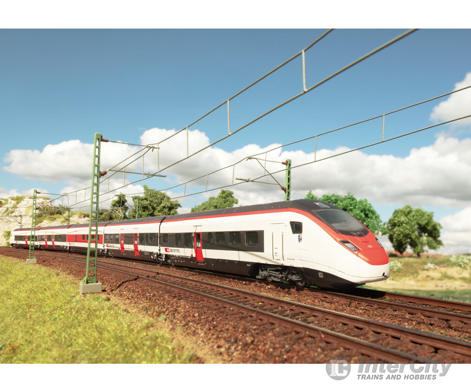 Marklin 39810 SBB-CFF-FFS Class RABe 501 Giruno High-Speed Rail Car Train - Default Title (IC-MARK-39810)