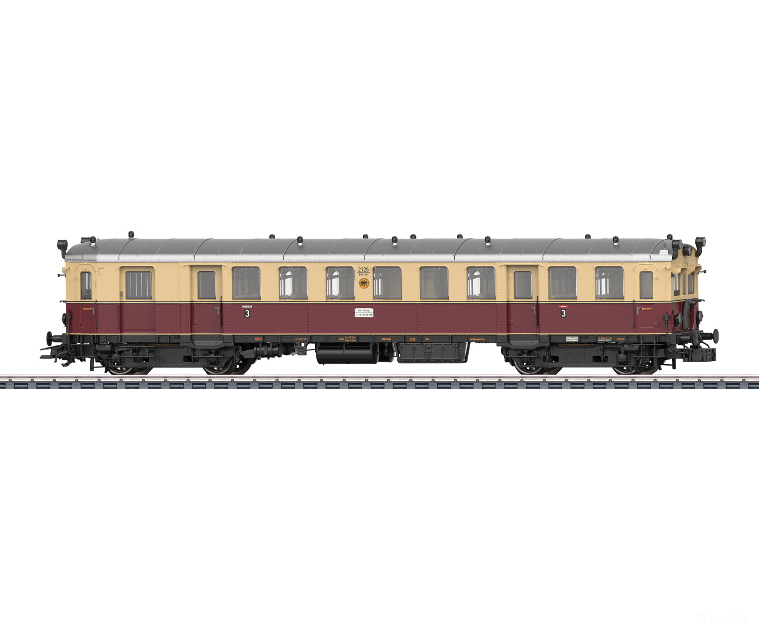 Marklin 39852 HO DRG Class elT Rail Car 1126 with class elS control car 2126 MFX+ Digital Sound (MHI Exclusive Item)