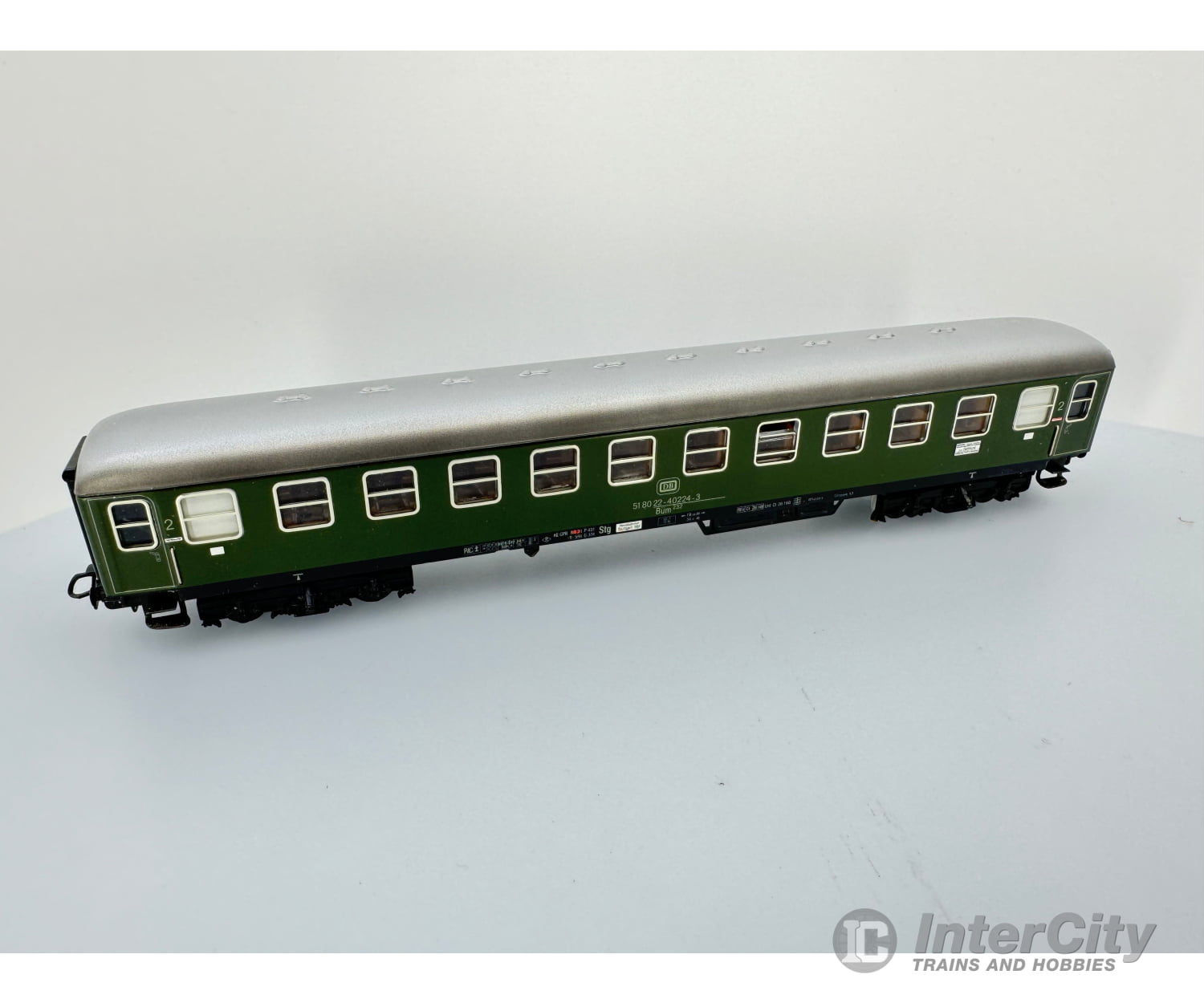 Marklin 4022 Ho Db 2Nd Class Passenger Car 51 80 22-40224-3 European Cars