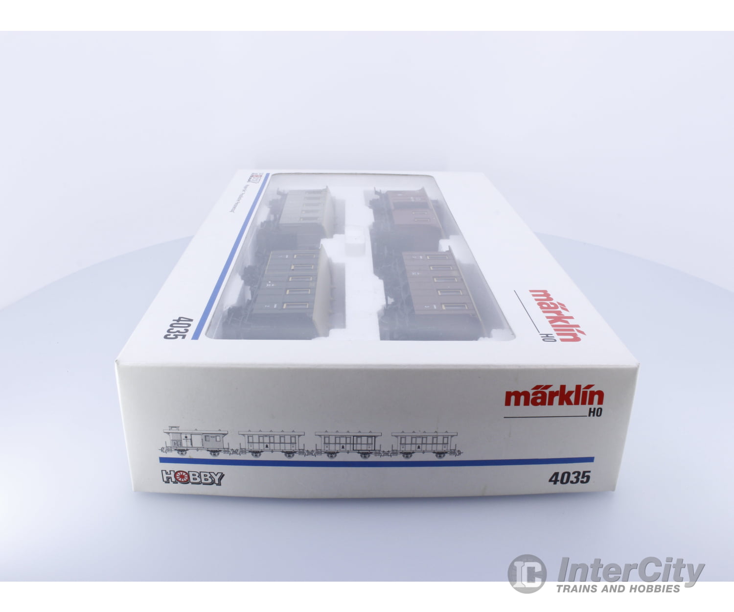 Marklin 4035 Ho Kpev Prussian Passenger Train Car Set European Cars