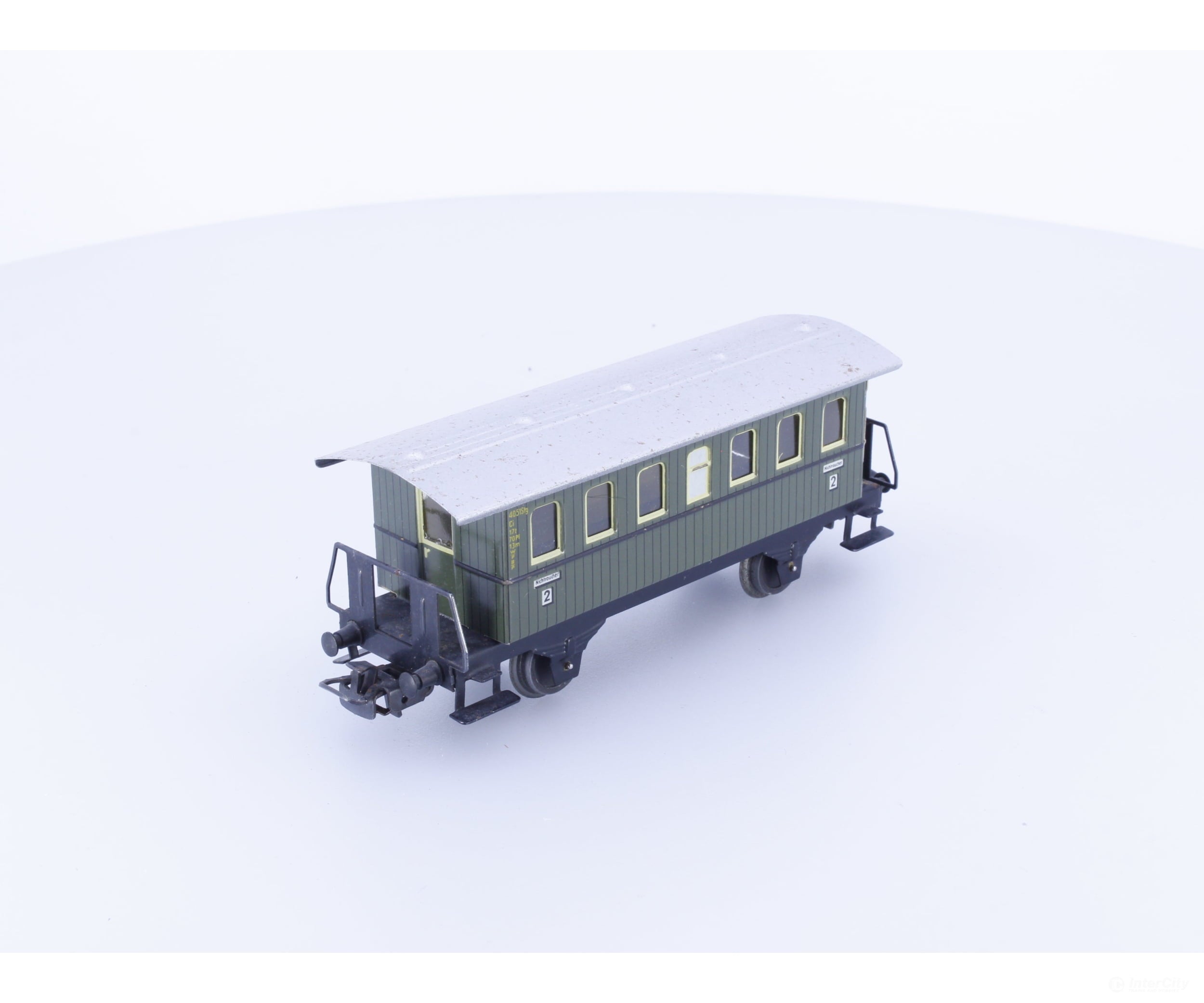 Marklin 4040 HO DB 2nd Class Passenger Car (#5) - European Freight Cars
