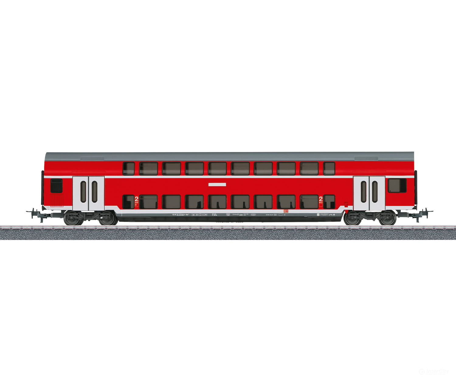 Marklin 40401 Ho Märklin Start Up - Db Ag Regional Express Bi-Level Car 2Nd Class European Passenger