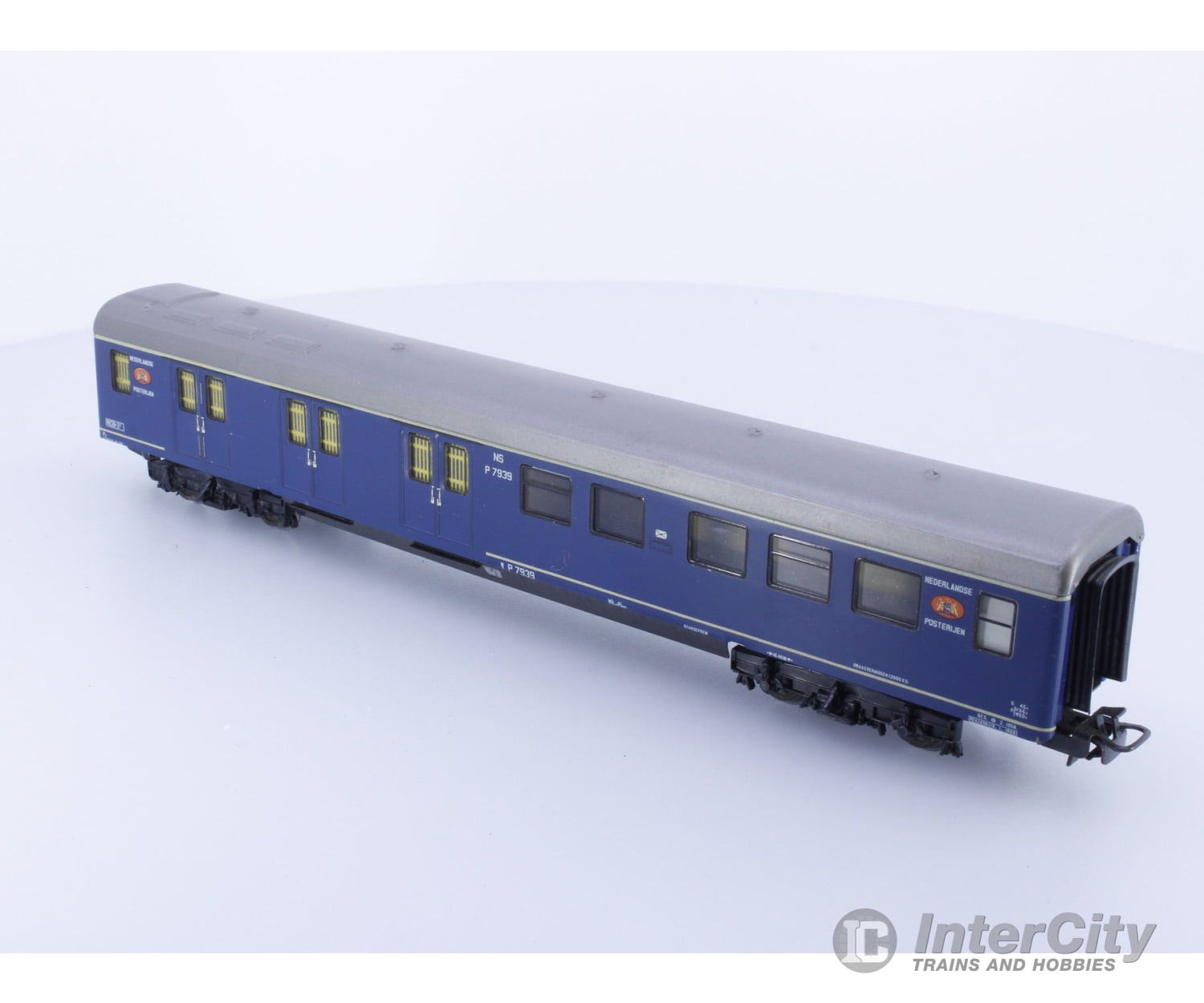 Marklin 4048 Ho Ns Dutch Post Office Wagon P 7939 European Passenger Cars