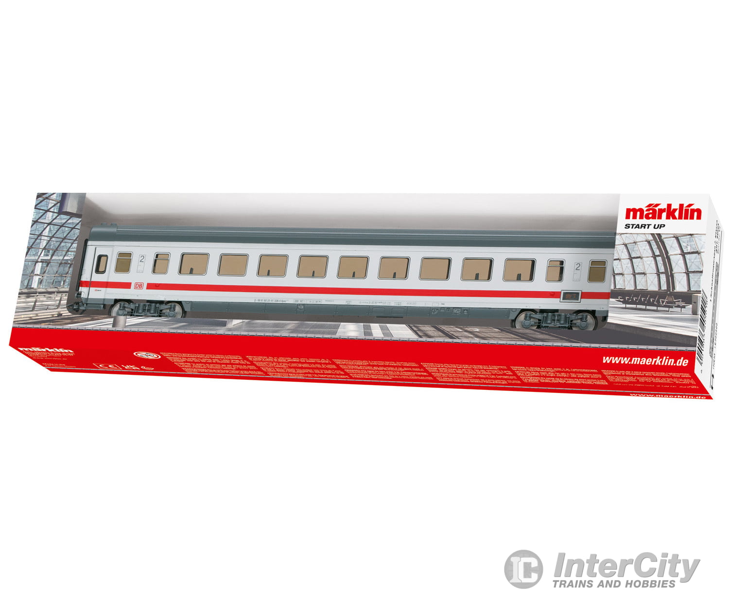 Marklin 40501 DB AG Marklin Start up - Intercity Express Train Passenger Car, 2nd Class - Default Title (IC-MARK-40501)