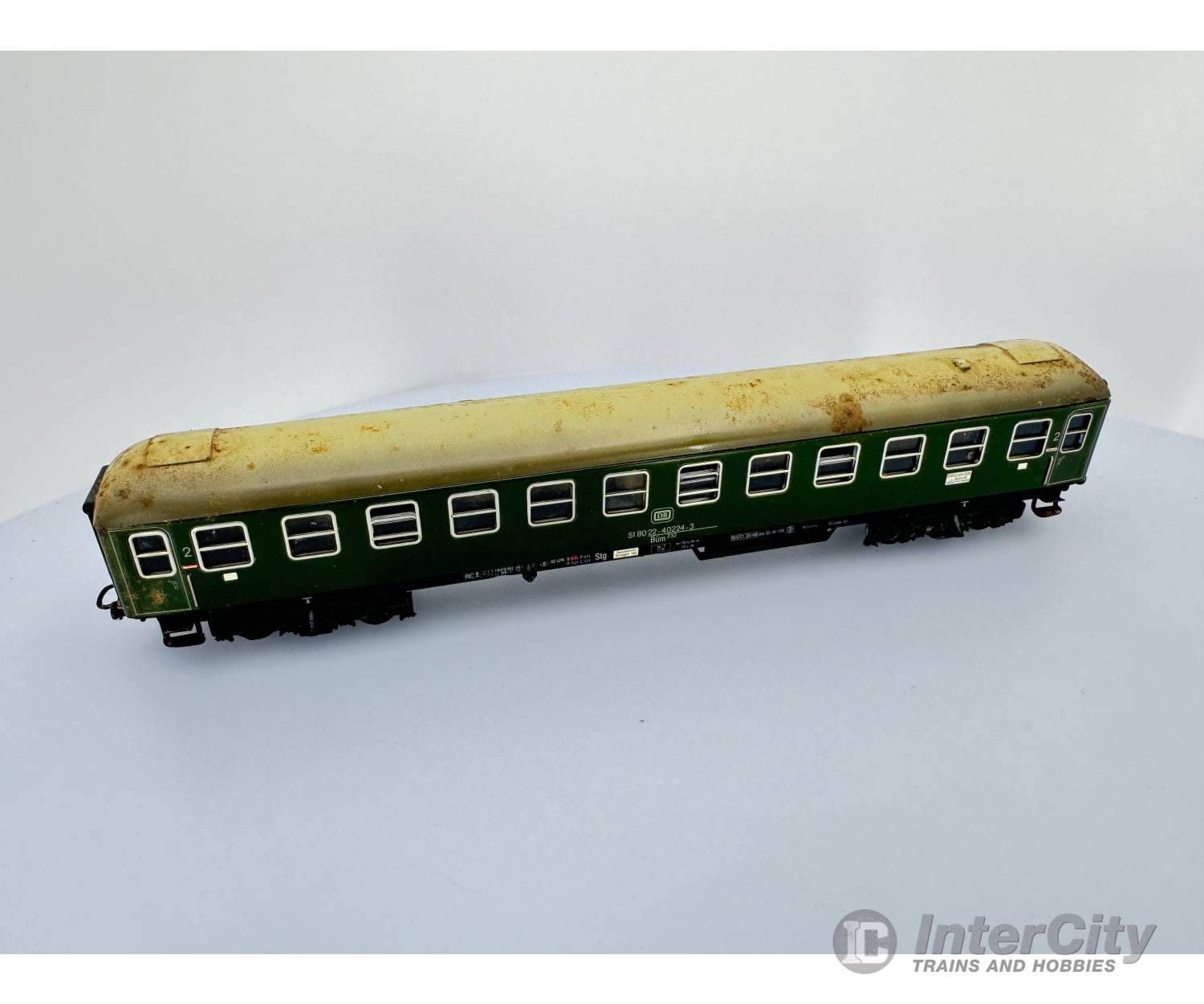 Marklin 4052 Ho Db 2Nd Class Compartment Car 51 80 22-40224-3 European Passenger Cars