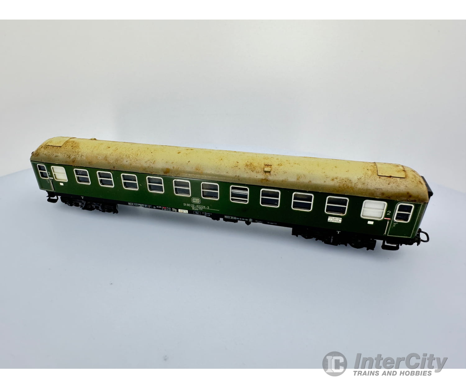 Marklin 4052 Ho Db 2Nd Class Compartment Car 51 80 22-40224-3 European Passenger Cars