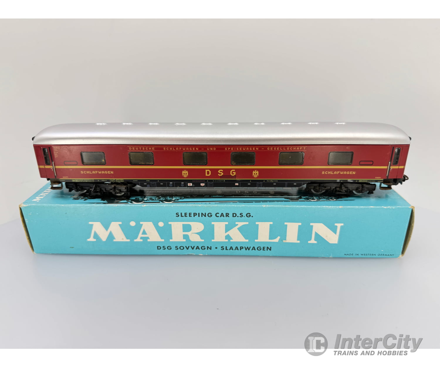 Marklin 4064 Ho Sleeping Car Dsg Drg (Germany) 33271 Passenger Cars