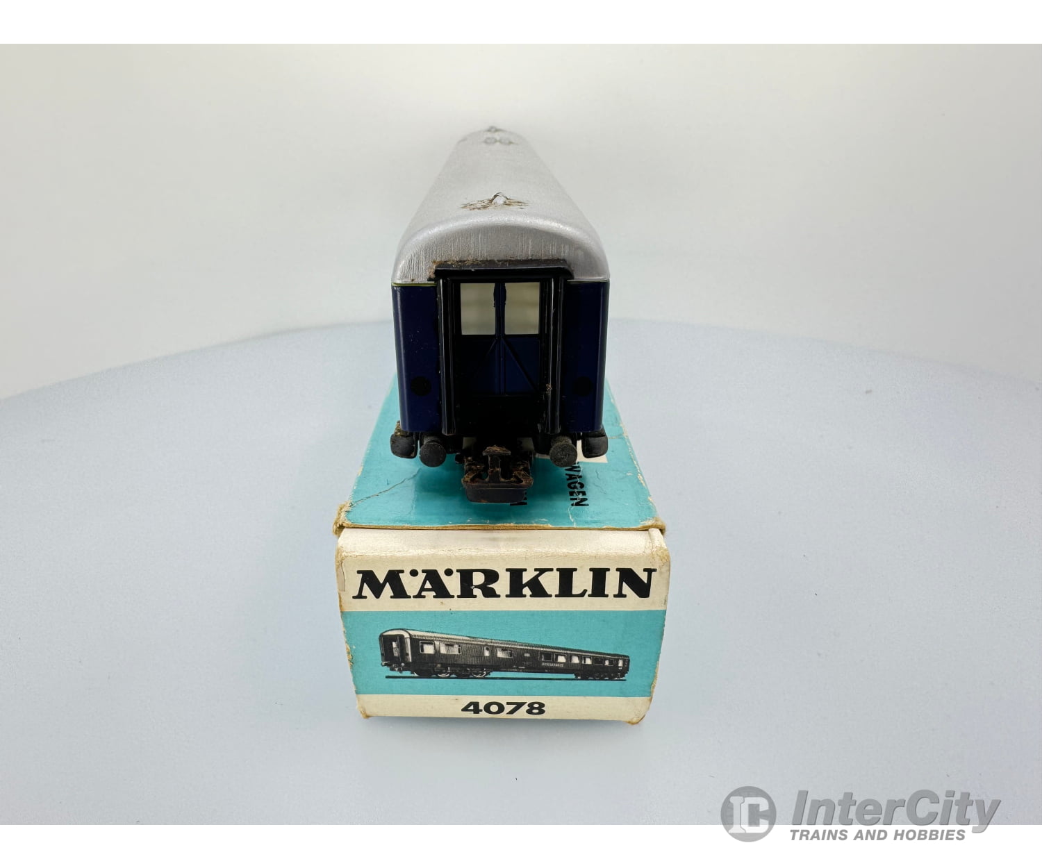 Marklin 4078 Ho Db Express Train Coach With Buffet Kakadu 50808 European Passenger Cars