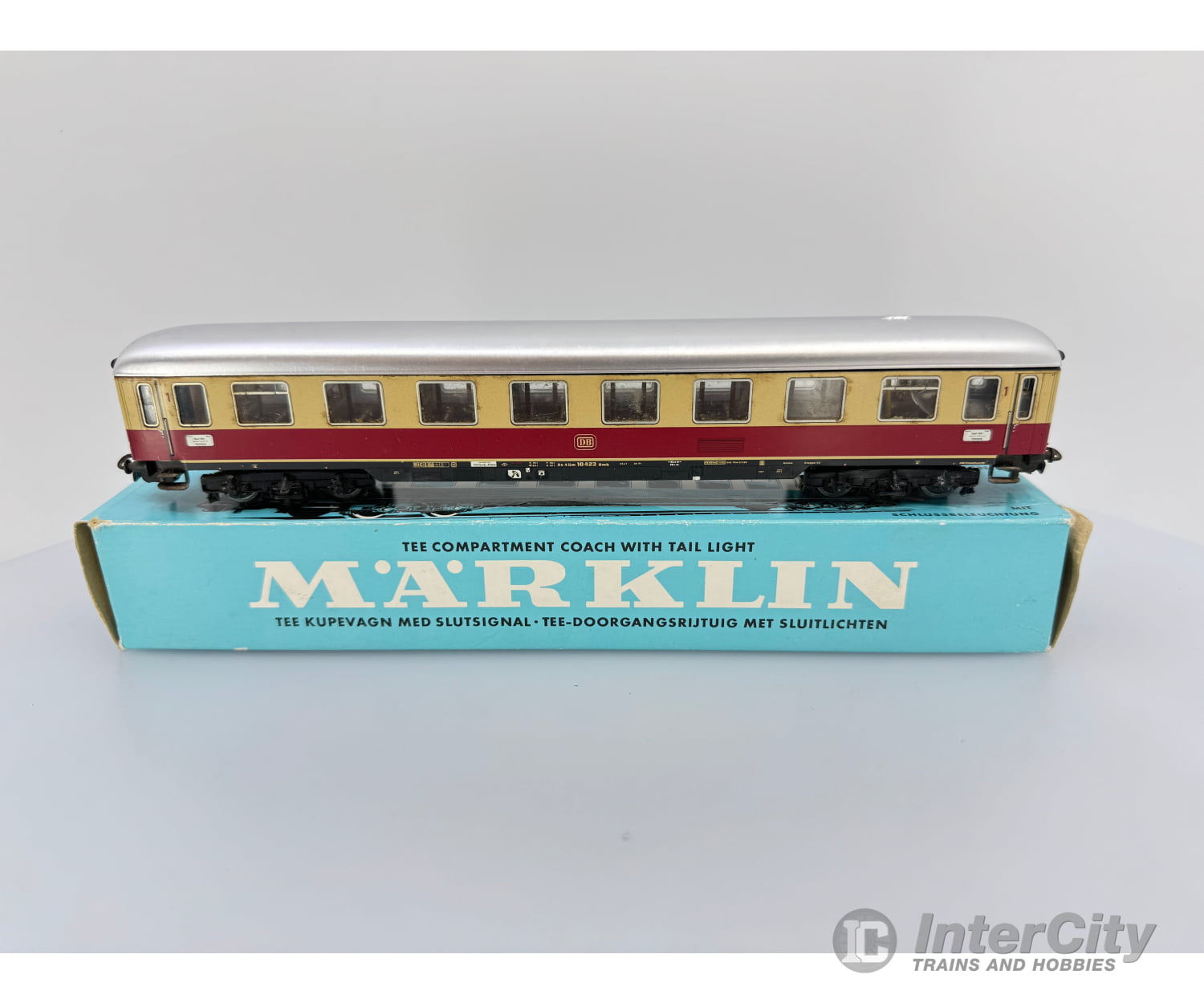 Marklin 4089 Ho Db Tee Compartment Carriage With Tail Lights 10423 (B) European Passenger Cars