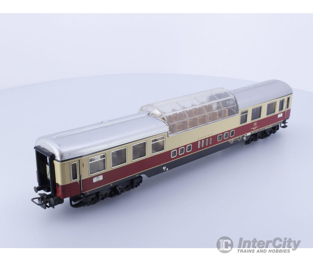 Marklin 4090 Ho Db Tee 1St Class Observation Coach With Lighting 61 80 81 European Passenger Cars