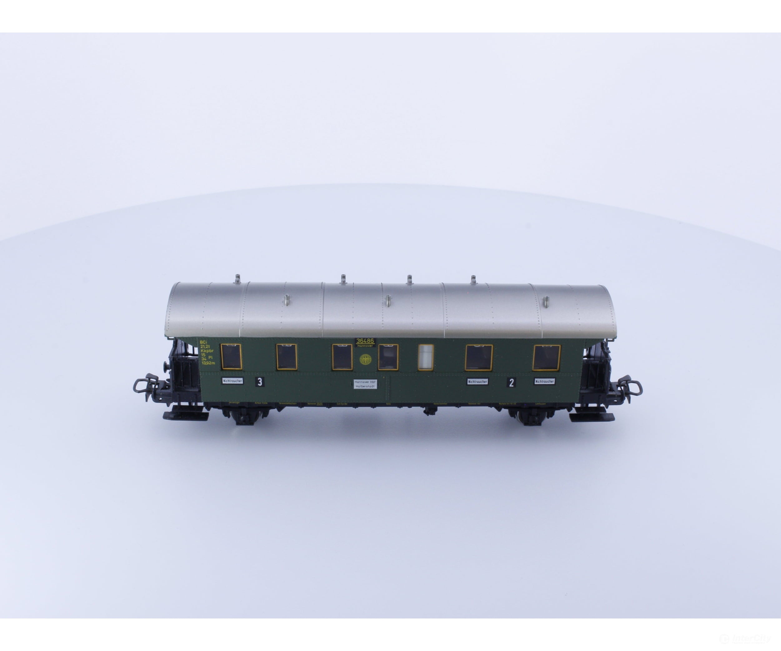 Marklin 4101 Ho Db Nichtraucher 3Rd Class Passenger Car 36486 European Cars