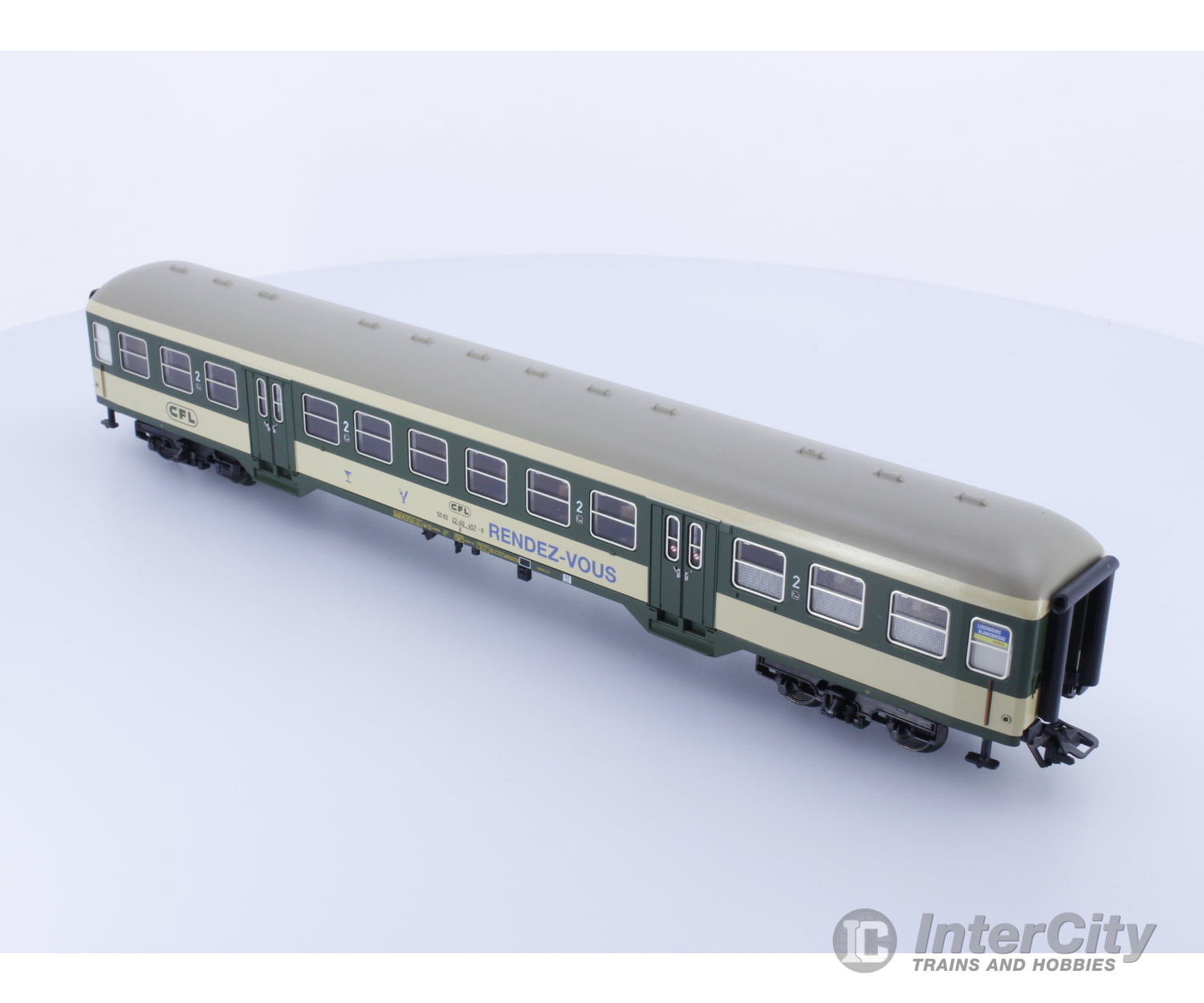 Marklin 4127 Ho Cfl Passenger Wagon 22-40 457 European Cars