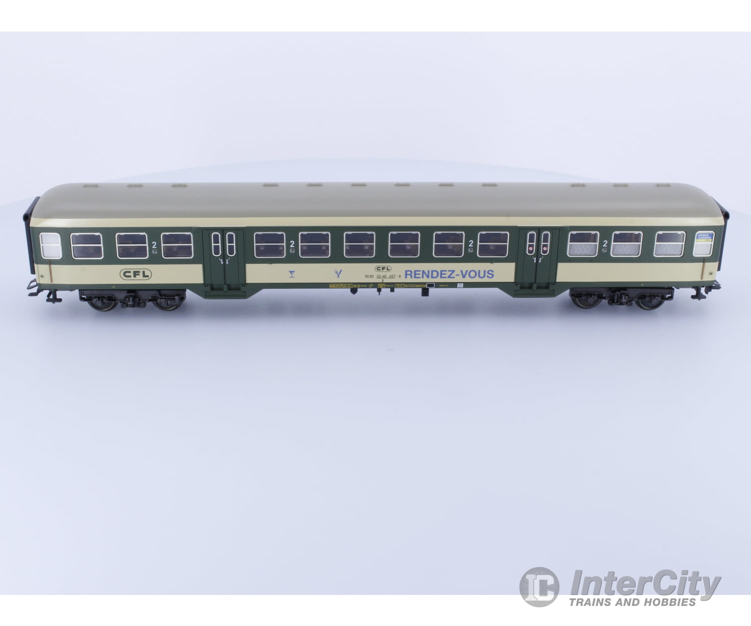 Marklin 4127 Ho Cfl Passenger Wagon 22-40 457 European Cars