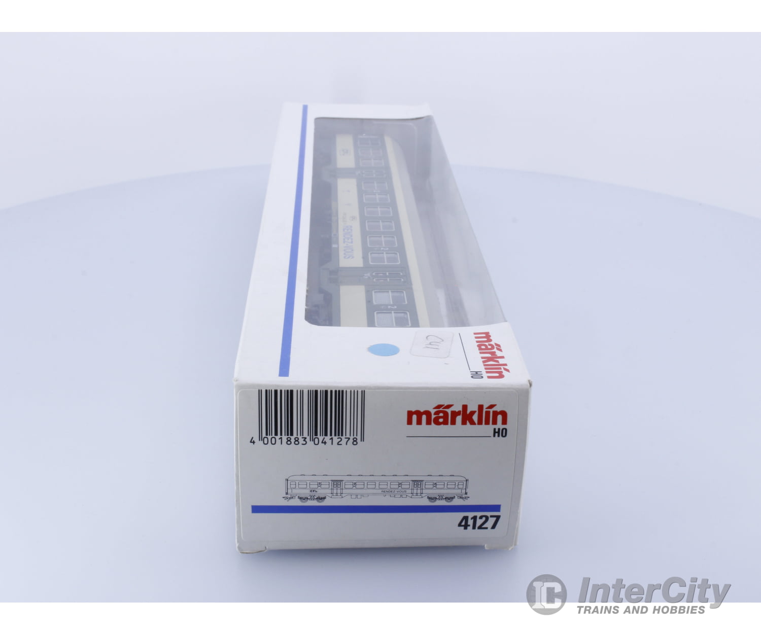 Marklin 4127 Ho Cfl Passenger Wagon 22-40 457 European Cars