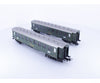 Marklin 4138 HO SBB-CFF-FFS 2 Pair 3rd Class Passenger Cars 8901 European Passenger Cars