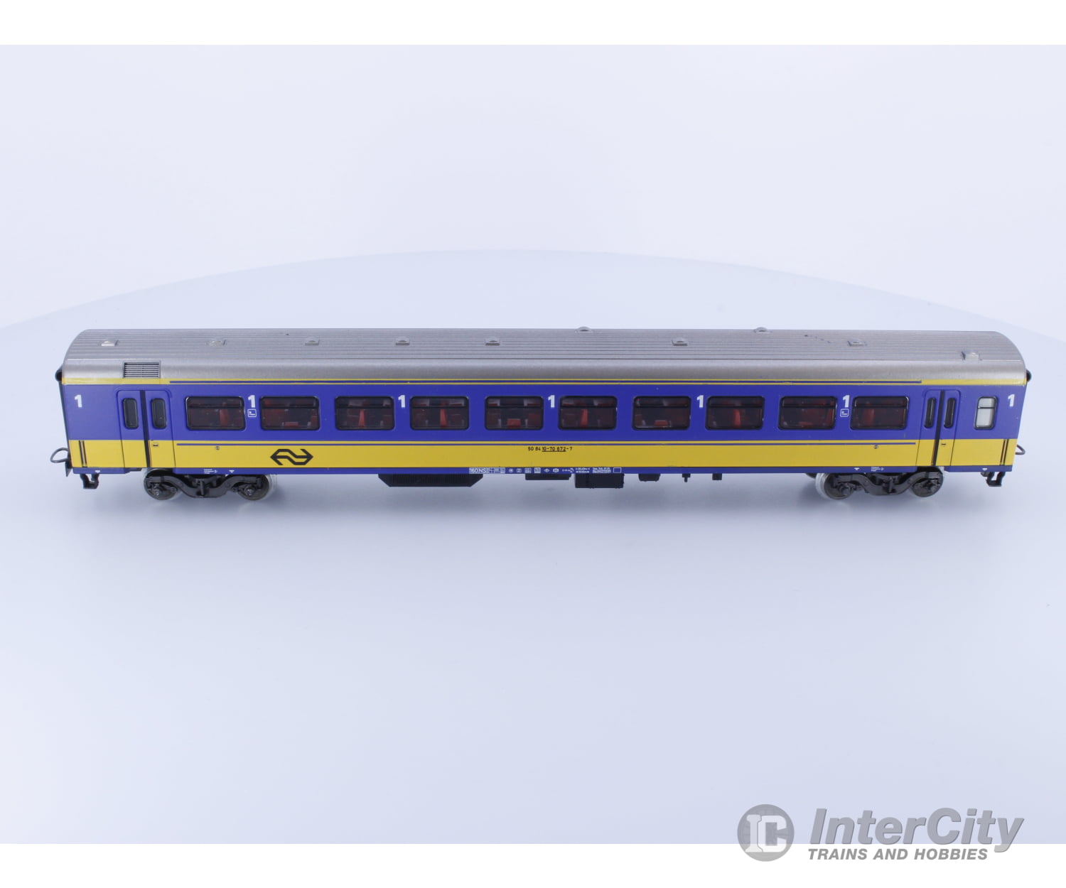 Marklin 4164 Ho Db Intercity 1St Class Passenger Coach 50 84 10-70 672-7 European Cars