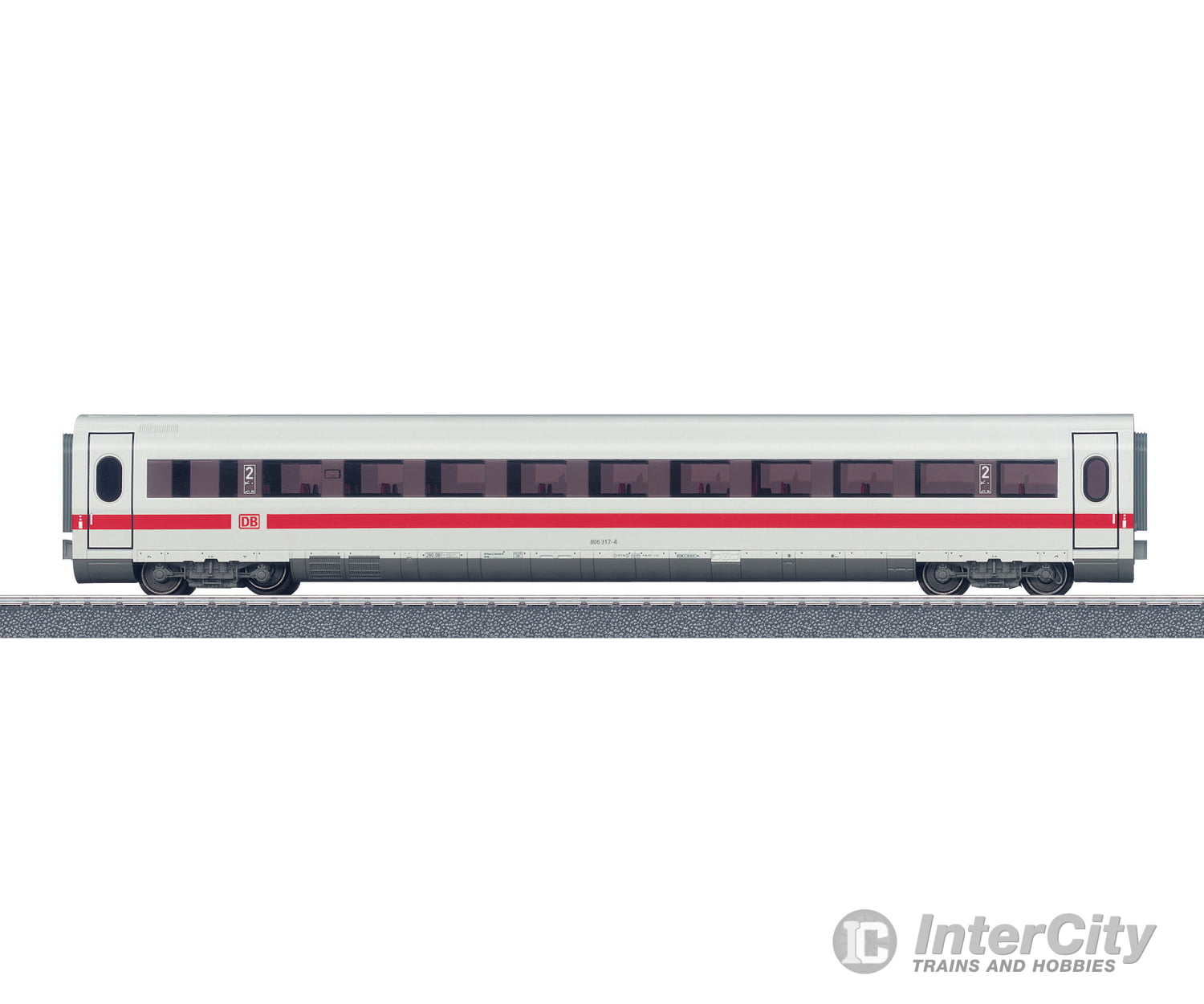 Marklin 41712 HO DB AG Märklin Start up - Open Seating Car 2nd Class for ICE 2 European Passenger Cars