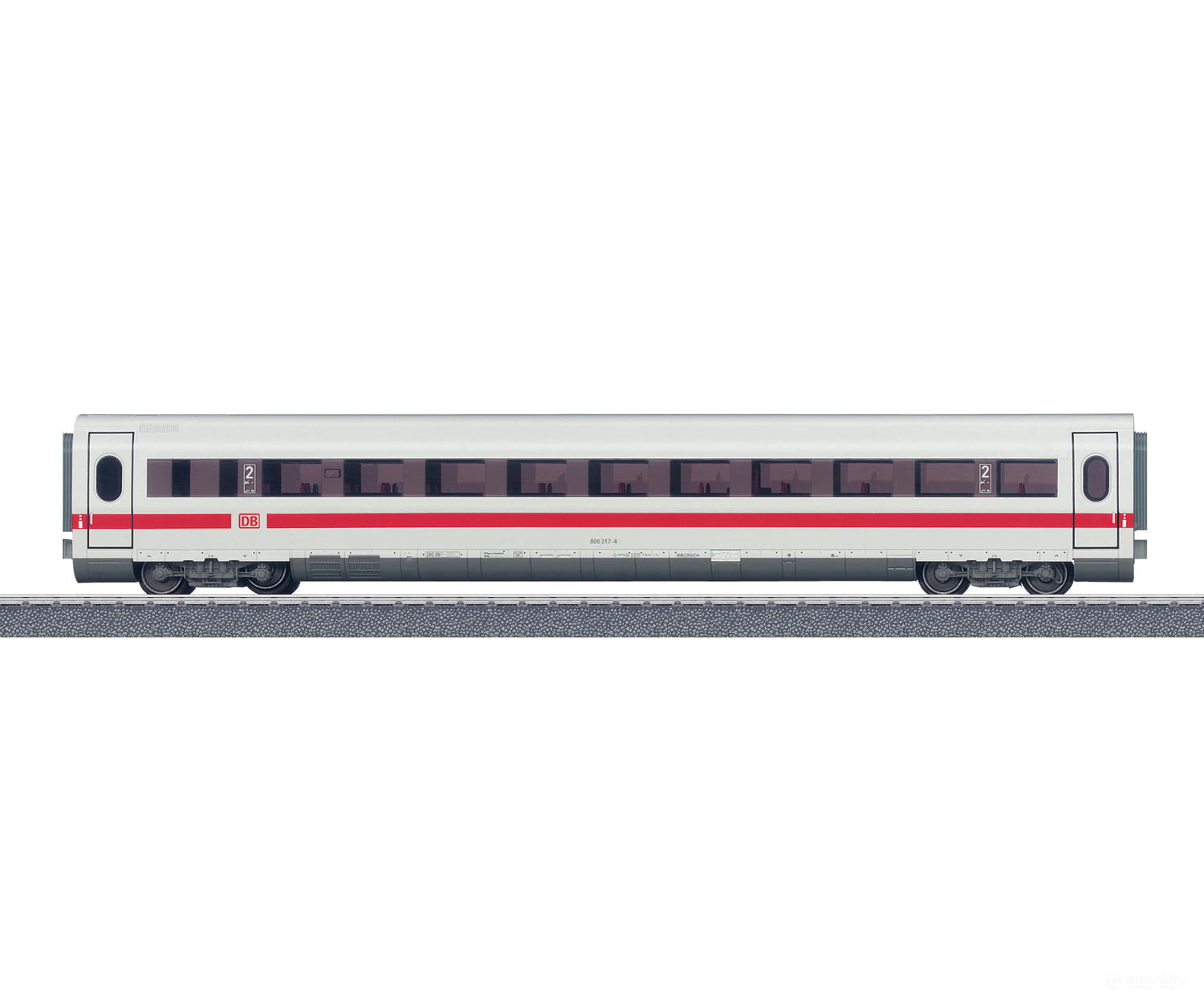 Marklin 41712 HO DB AG Märklin Start up - Open Seating Car 2nd Class for ICE 2 European Passenger Cars