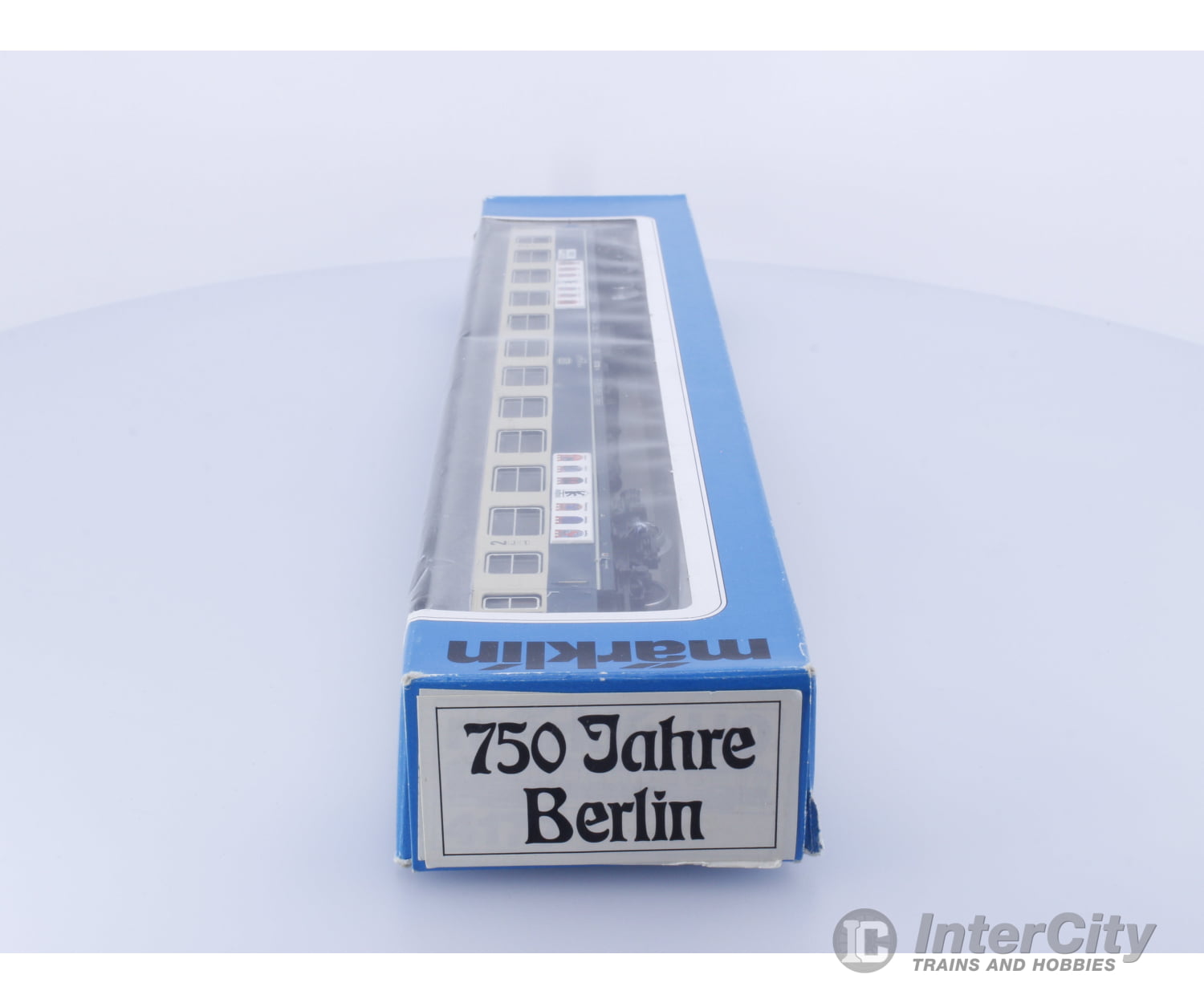 Marklin 4177A2 Ho Db Passenger Wagon ’750 Jahre Berlin’ In Blue/Beige 51 80 59-40 402 1