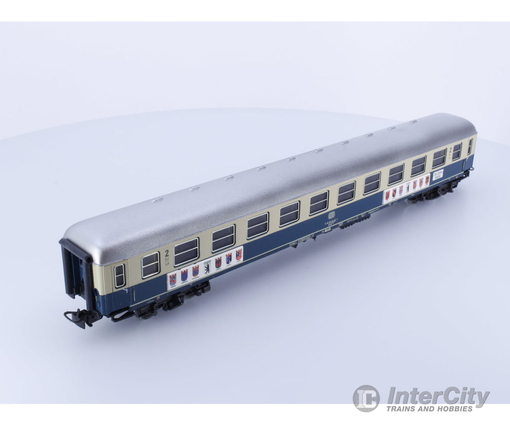 Marklin 4177A2 Ho Db Passenger Wagon ’750 Jahre Berlin’ In Blue/Beige 51 80 59-40 402 1