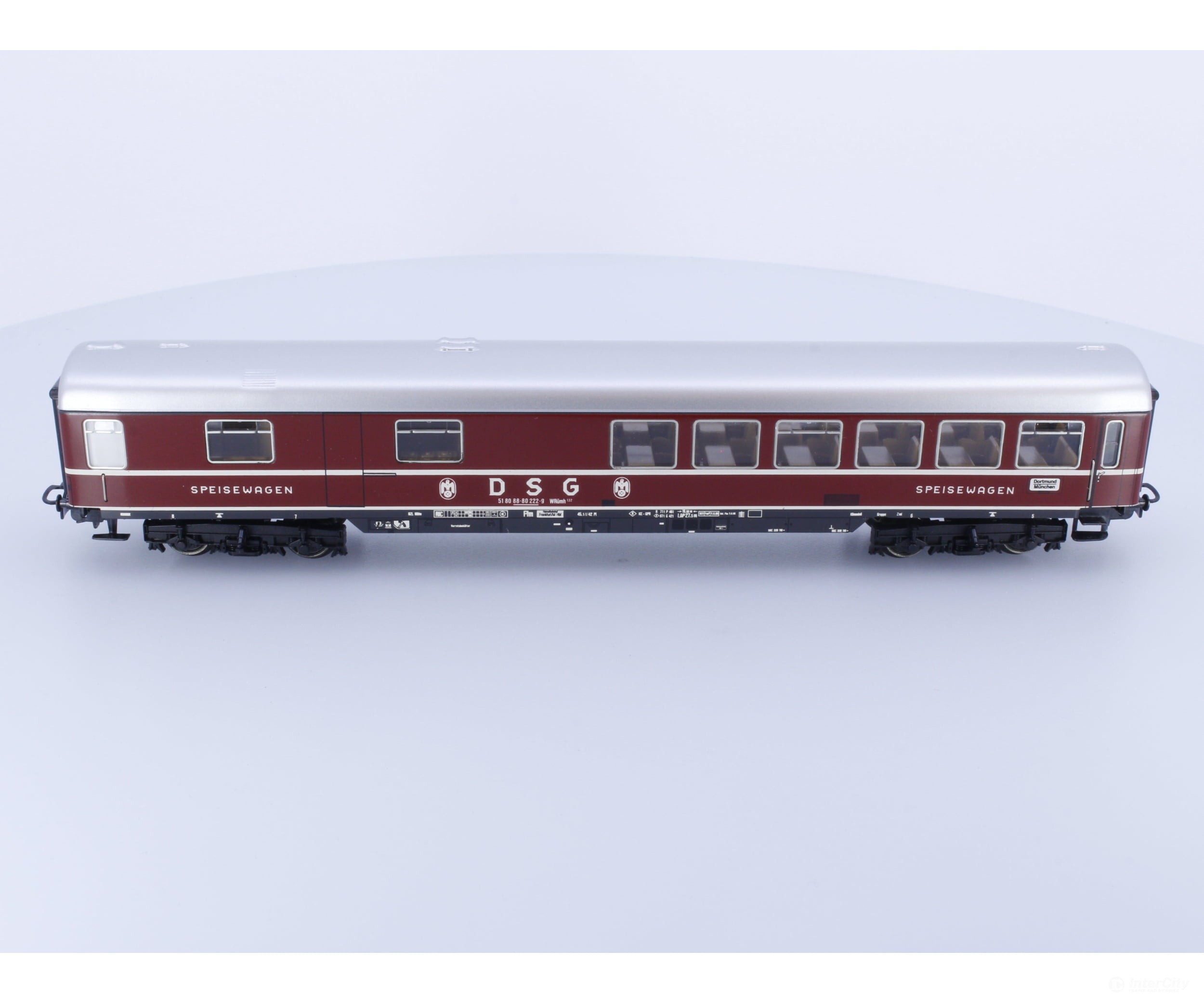 Marklin 4188 Ho Dsg Passenger Carriage 51 80 88-80 222-9 European Cars