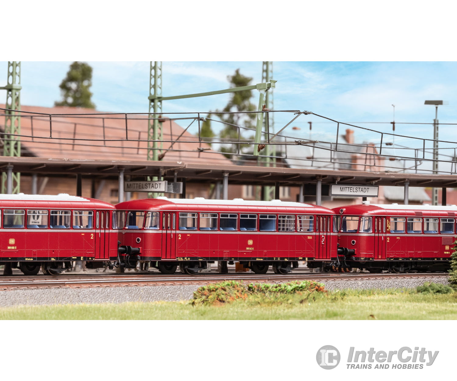 Marklin 41981 HO DB Class 998.0 Rail Bus Trailer Car European Locomotives