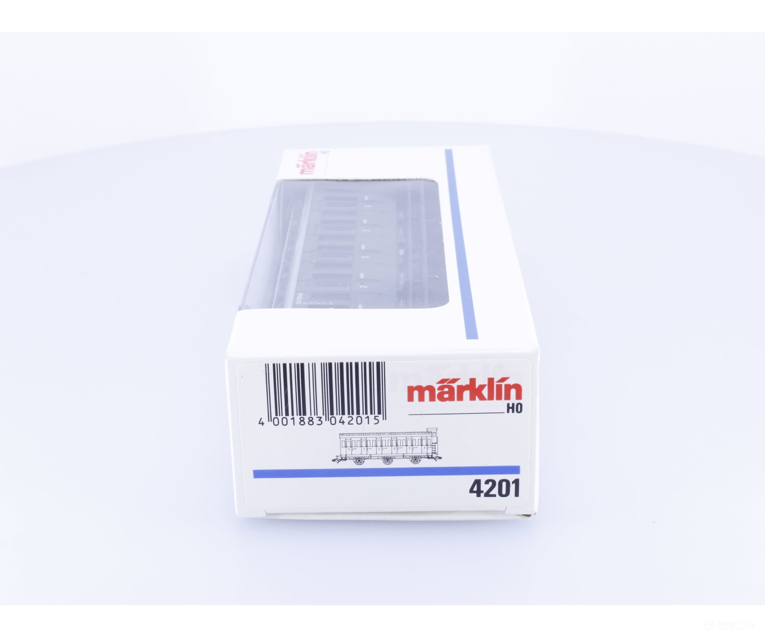 Marklin 4201 HO DB 2nd Class Passenger Car - European Passenger Cars