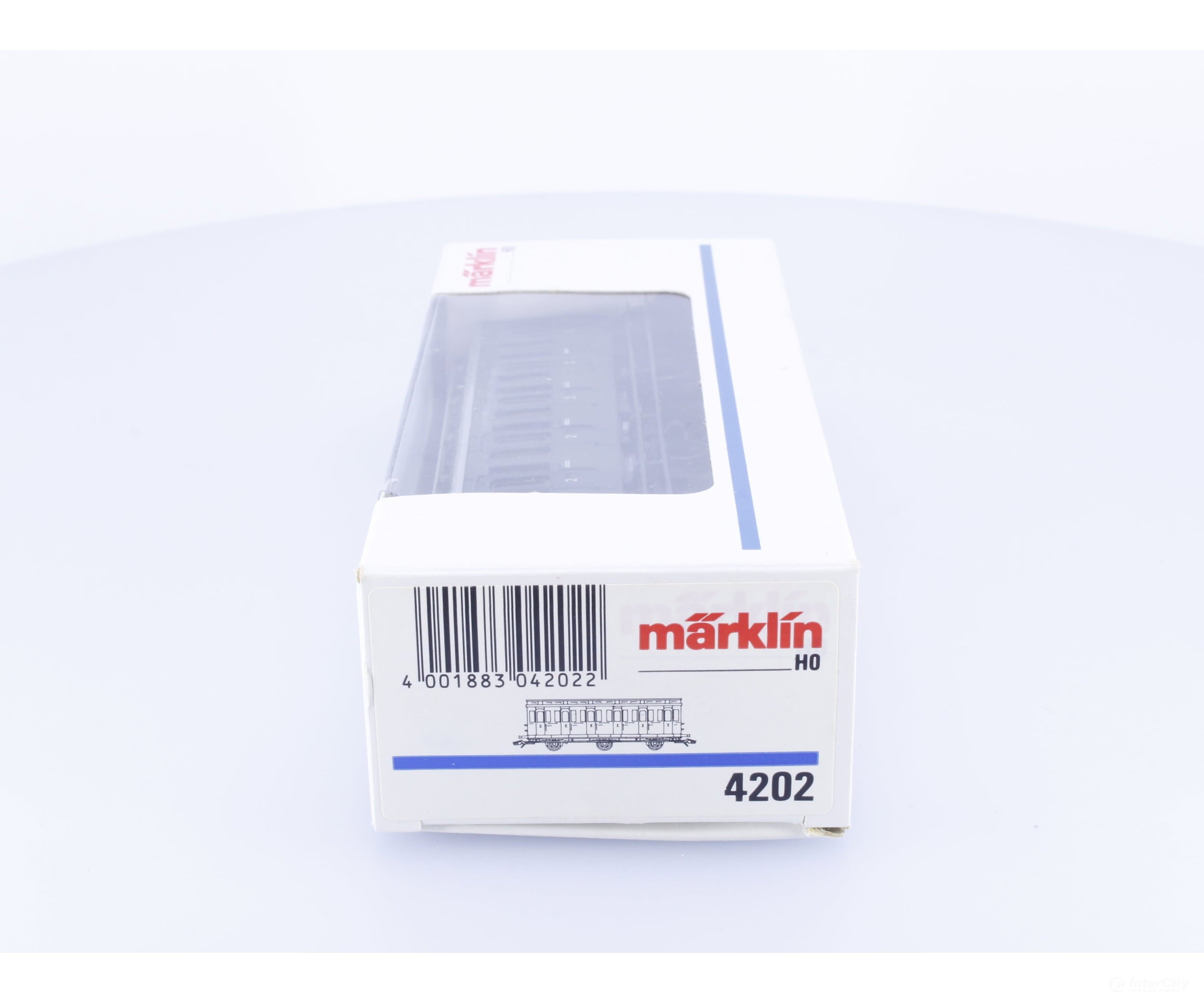 Marklin 4202 HO DB 2nd Class Passenger Car - European Passenger Cars