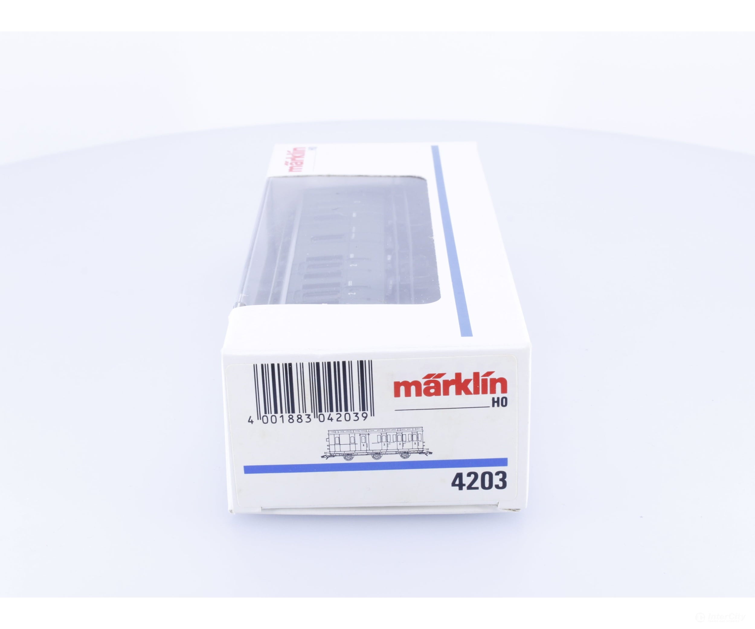 Marklin 4203 HO DB 2nd Class Passenger Car - European Passenger Cars