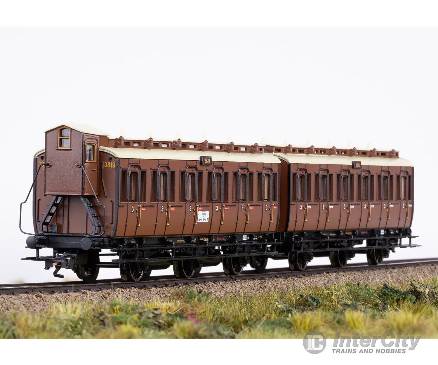 Marklin 42047 Ho Kpev Compartment Car Set European Passenger Cars