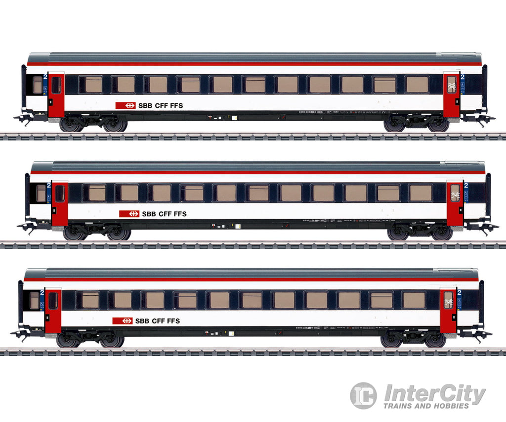 Marklin 42153 SBB-CFF-FFS Mark IV Type B Express Train Passenger Car Set - Default Title (IC-MARK-42153)