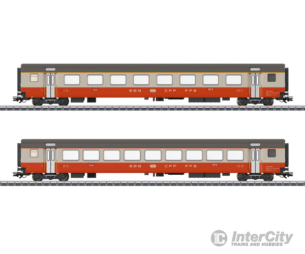 Marklin 42191 Ho Sbb-Cff-Ffs Swiss Express Passenger Car Set European Cars