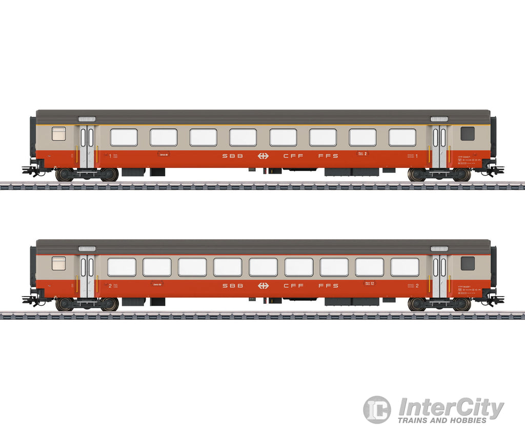 Marklin 42191 Ho Sbb-Cff-Ffs Swiss Express Passenger Car Set European Cars