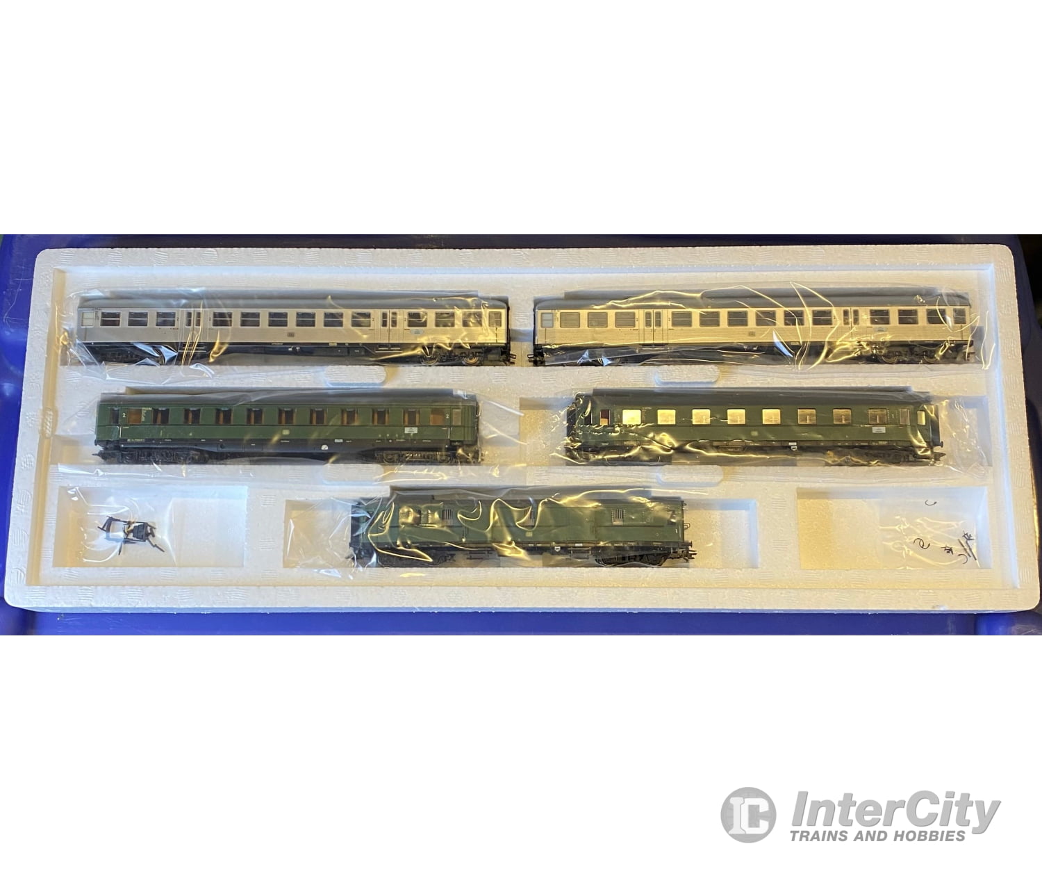 Marklin 42269 Ho Fast Passenger Train Car Set Db (Germany) European Cars