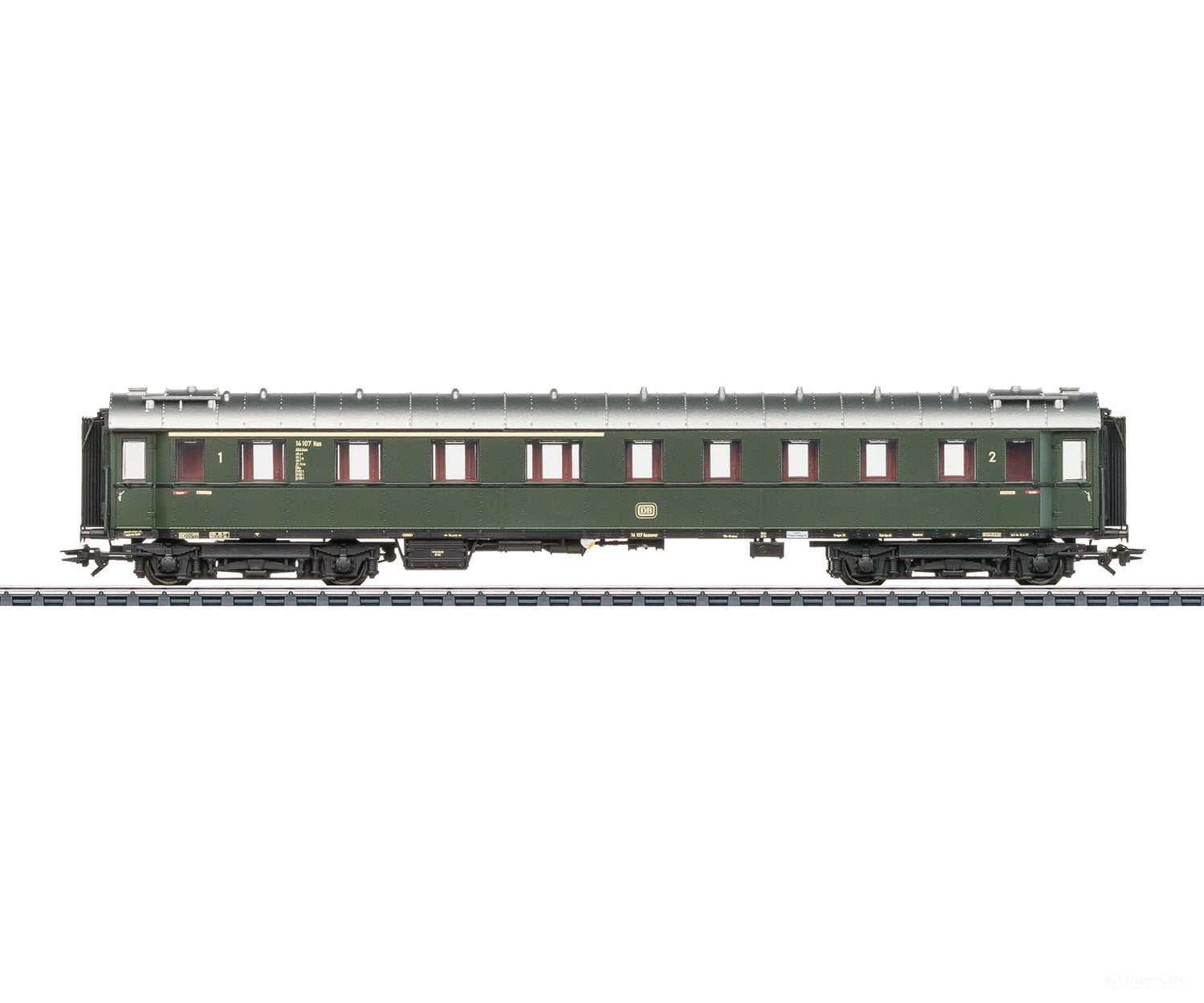 Marklin 42510 Ho Type Ab4Üwe Express Train Passenger Car 1St/2Nd Class European Cars