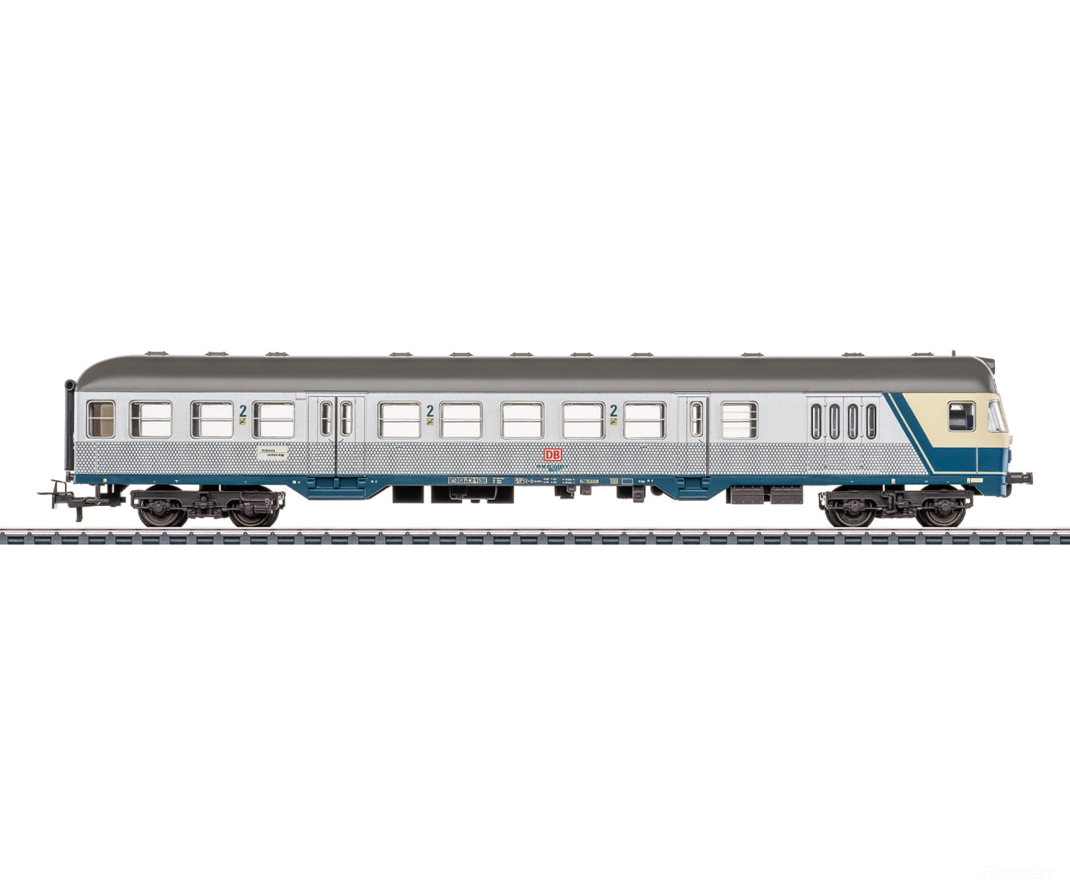 Marklin 42575 HO DB AG Commuter Car with Control Cab European Passenger Cars