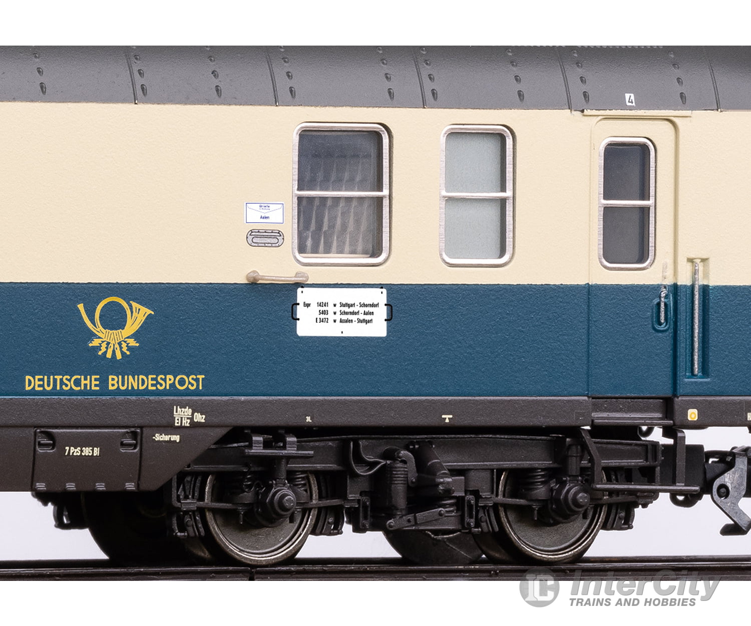 Marklin 42851 Ho Db Type Post Mr-A Railroad Mail Car European Freight Cars