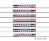 Marklin 42930 HO DB AG ICE Express Train Passenger Car Set MFX Digital European Passenger Cars